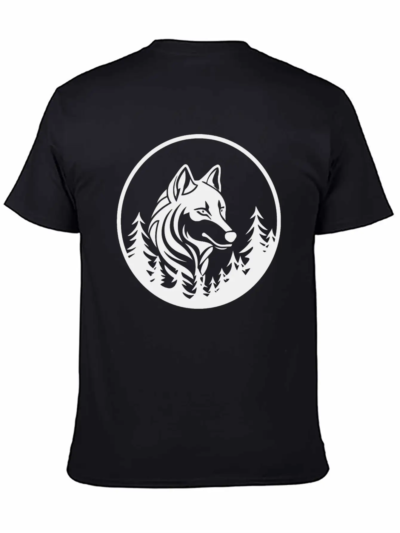 Wolf Essential Unisex Summer Tee – Soft Cotton Casual Fit