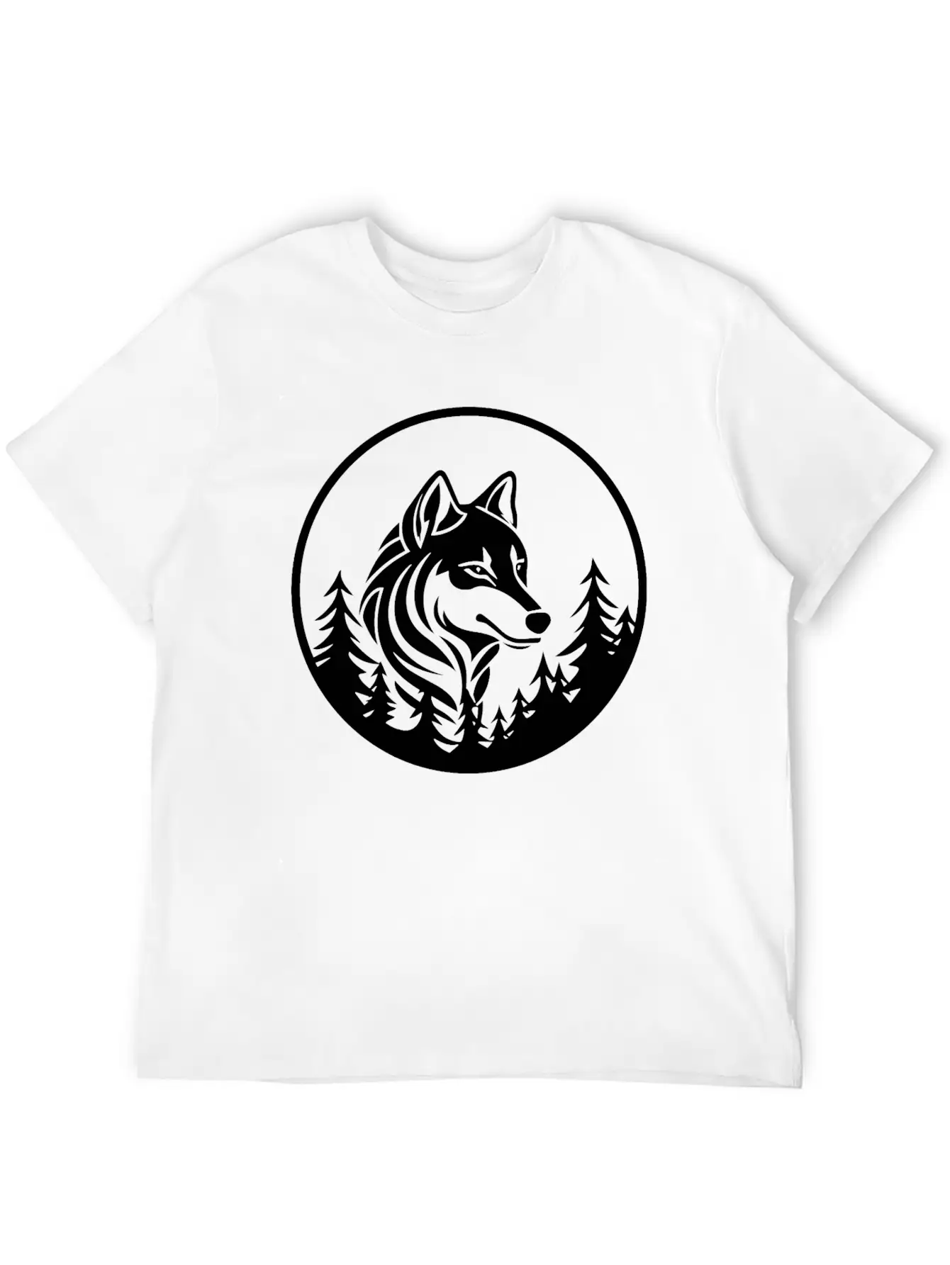Wolf Essential Unisex Summer Tee – Soft Cotton Casual Fit