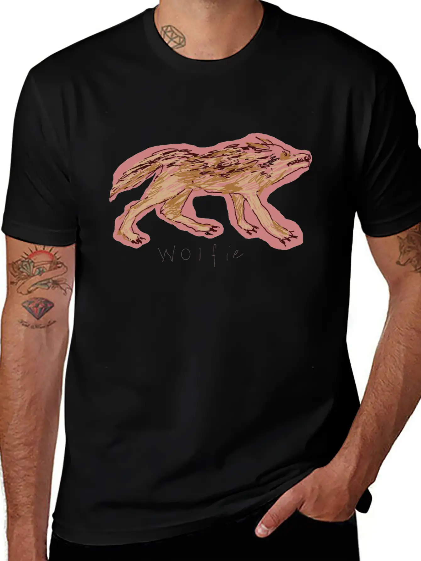 Wolfie B750BB6A 7EEC 4F57 8D44 35E794CDF144 Classic Cotton Tee – Unisex Comfort For Any Season