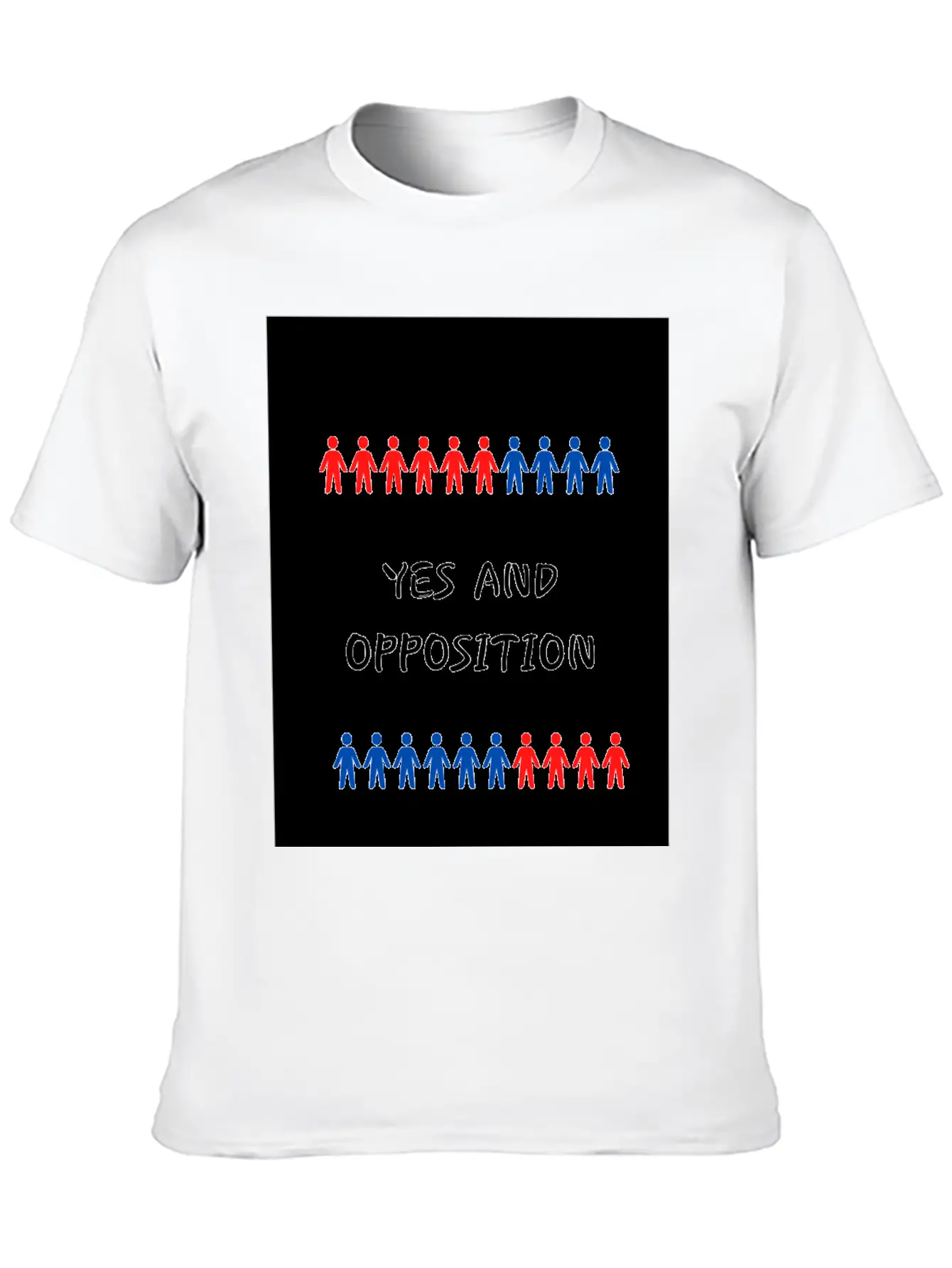 Yes And Opposition Classic Cotton Tee – Unisex Comfort For Any Season