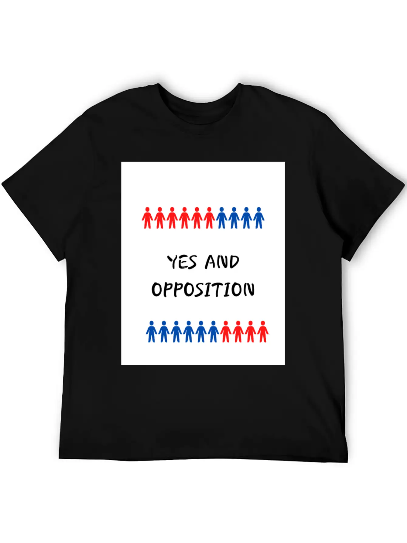 Yes And Opposition Classic Cotton Tee – Unisex Comfort For Any Season