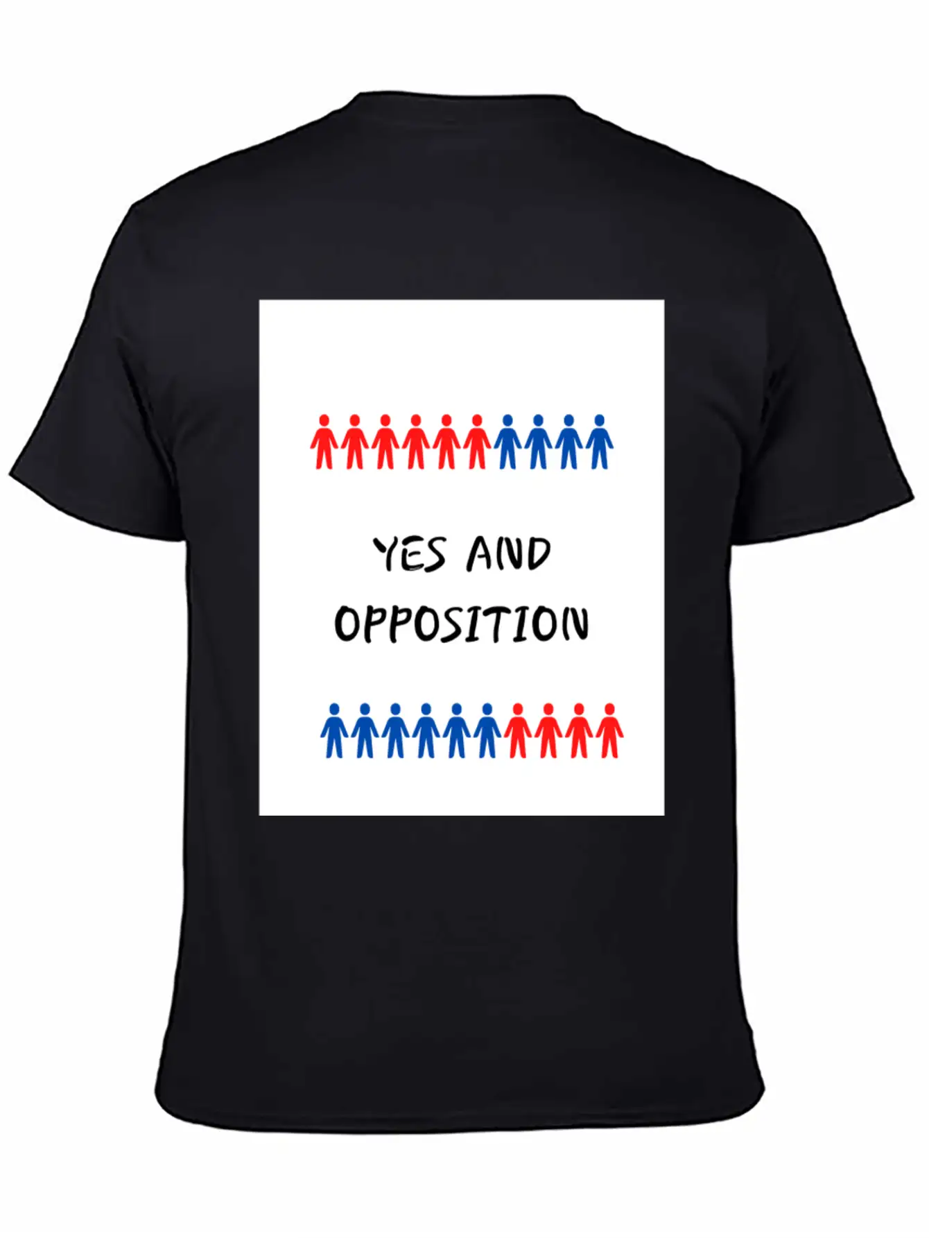 Yes And Opposition Classic Cotton Tee – Unisex Comfort For Any Season
