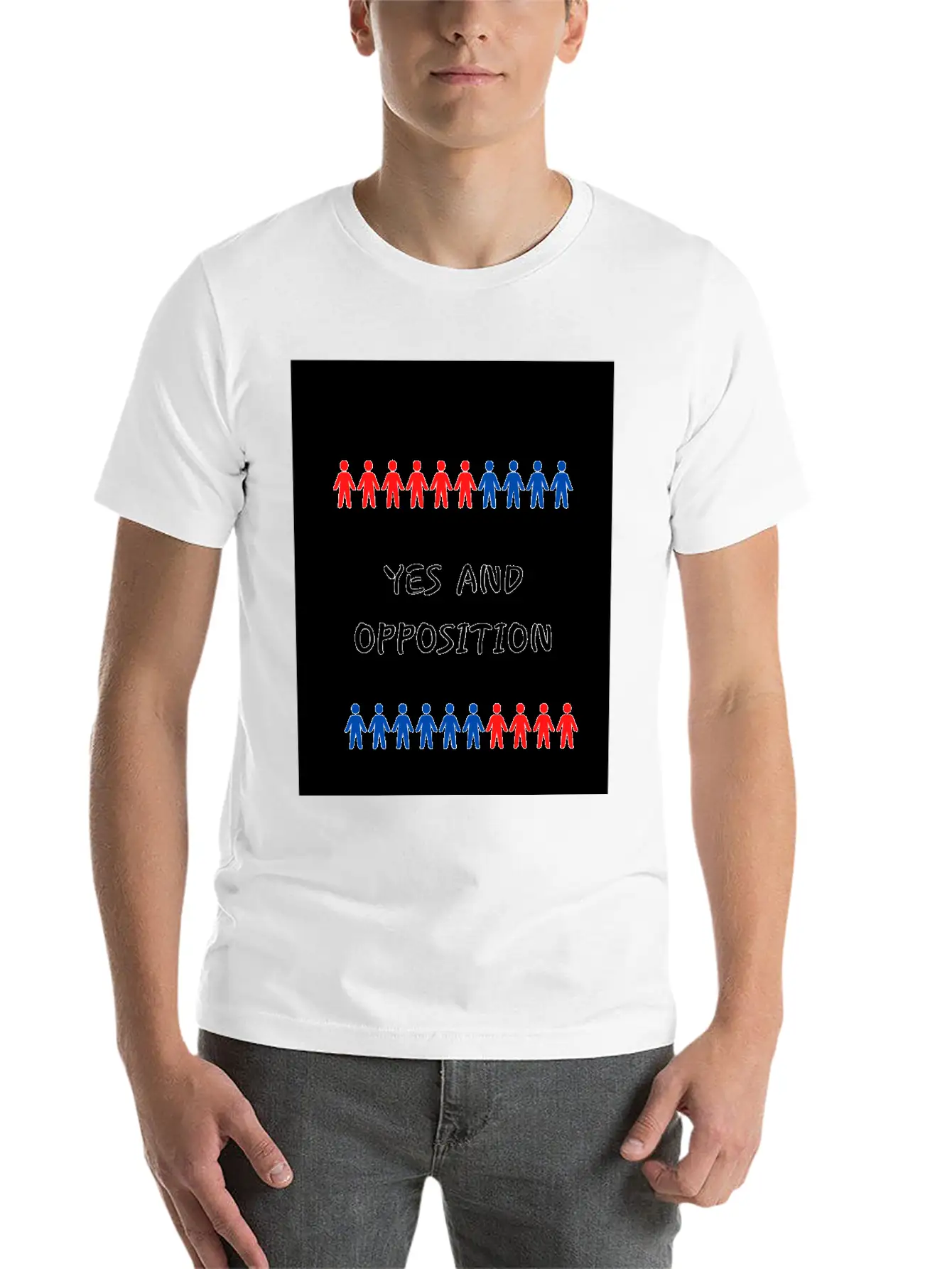 Yes And Opposition Classic Cotton Tee – Unisex Comfort For Any Season