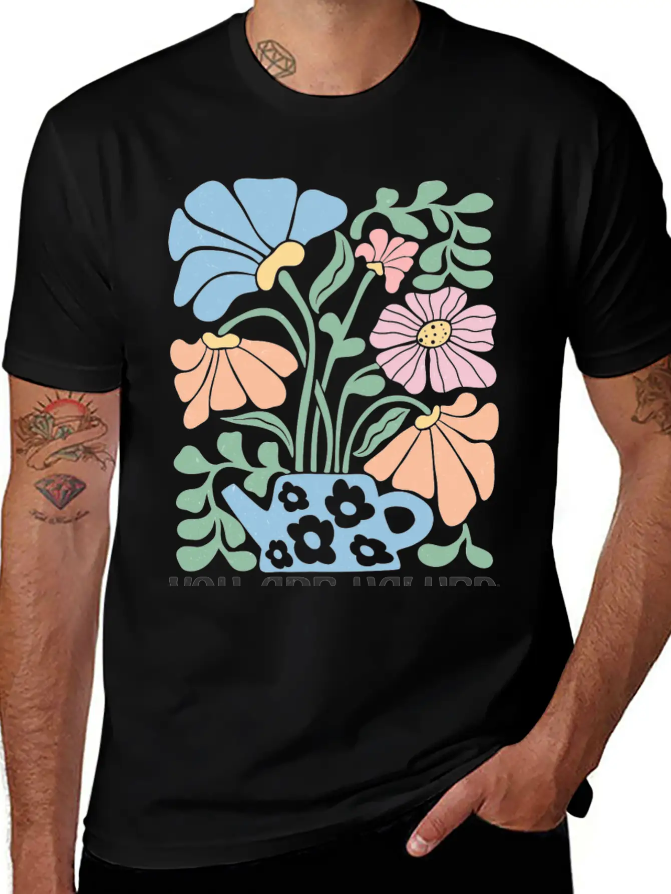 You Are Valued Classic Cotton Tee – Unisex Comfort For Any Season