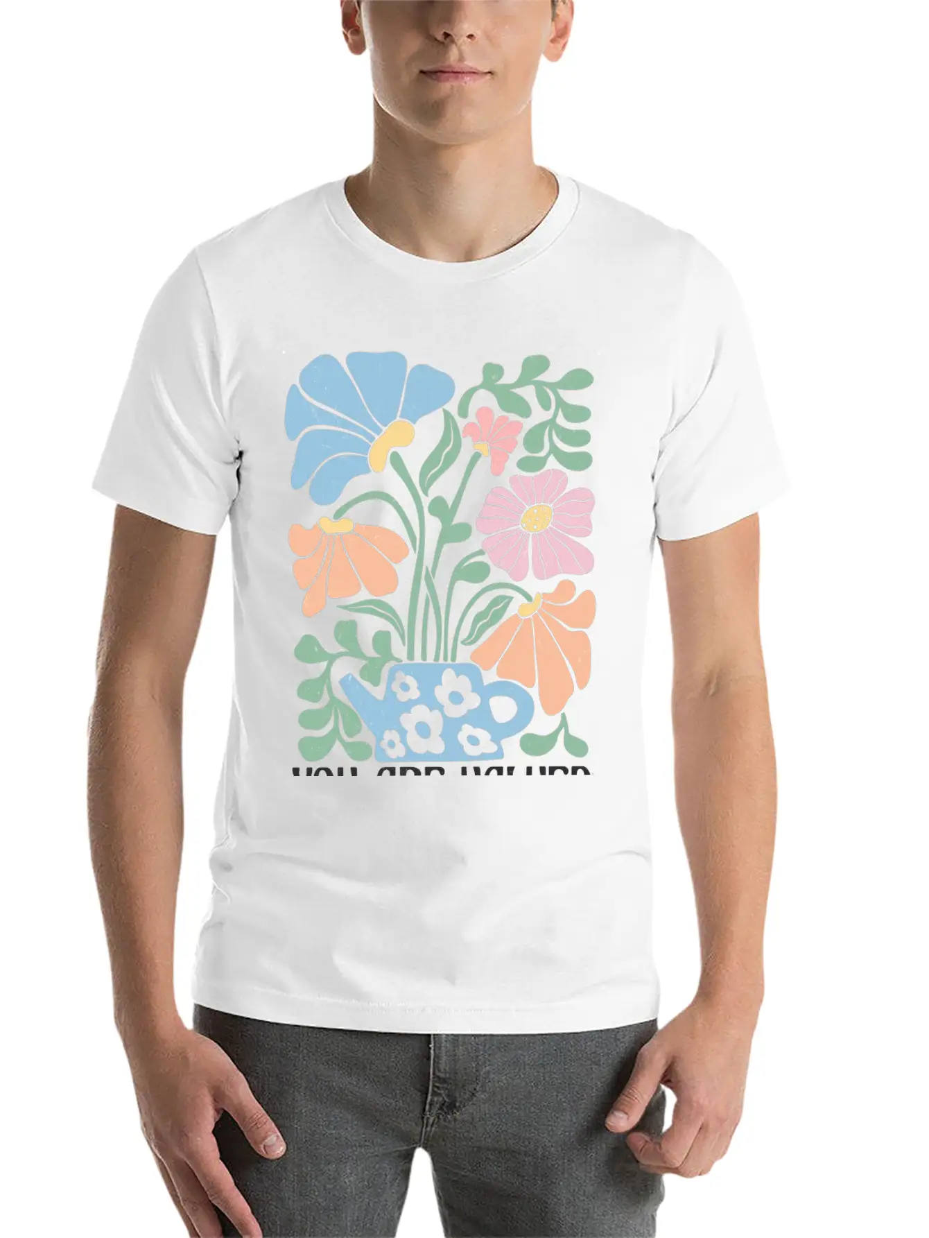 You Are Valued Classic Cotton Tee – Unisex Comfort For Any Season