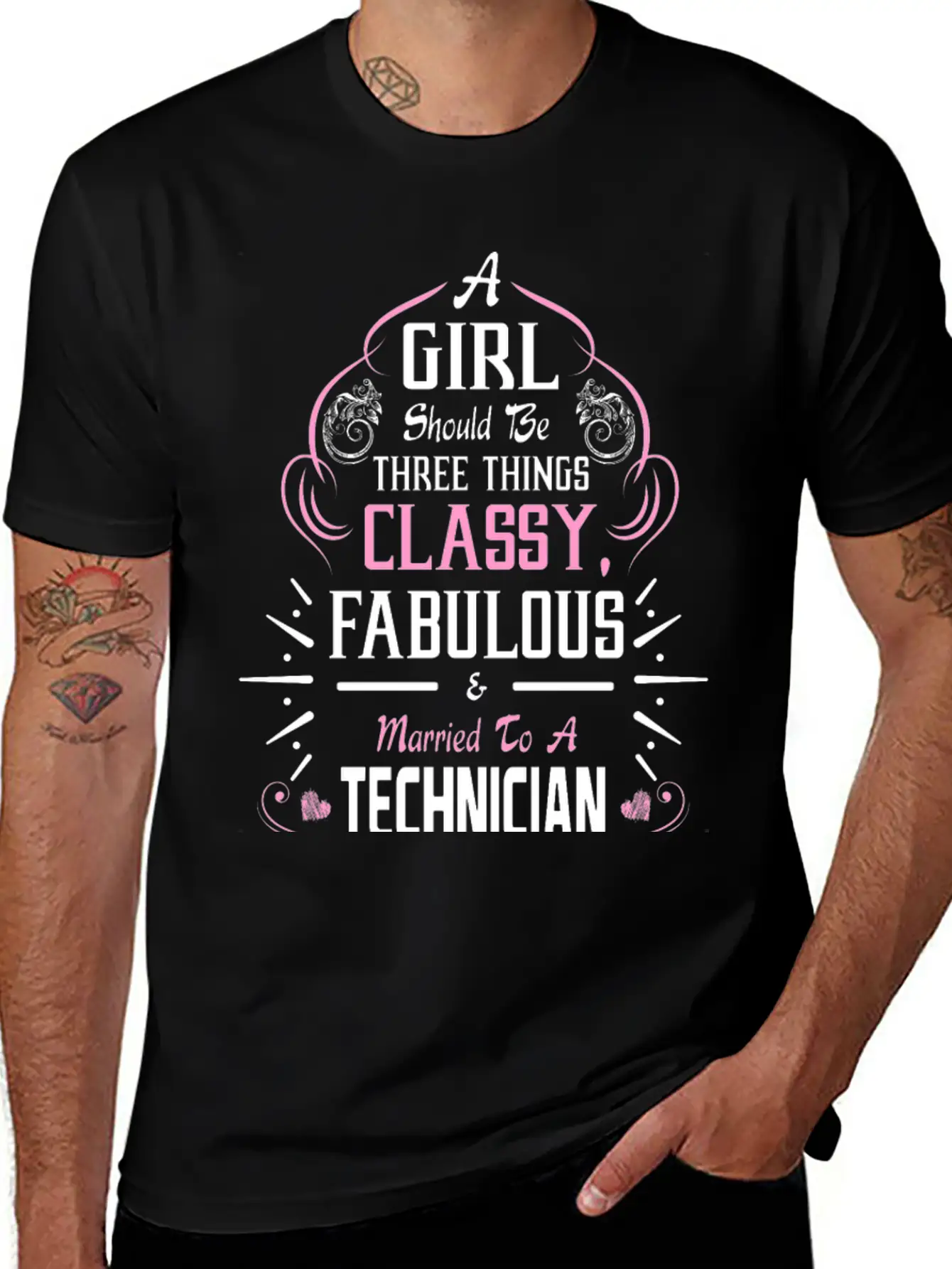 A Girl Should Be Three Things Classy Fabulous & Casual Graphic T-Shirt – Simple And Comfortable Daily Wear