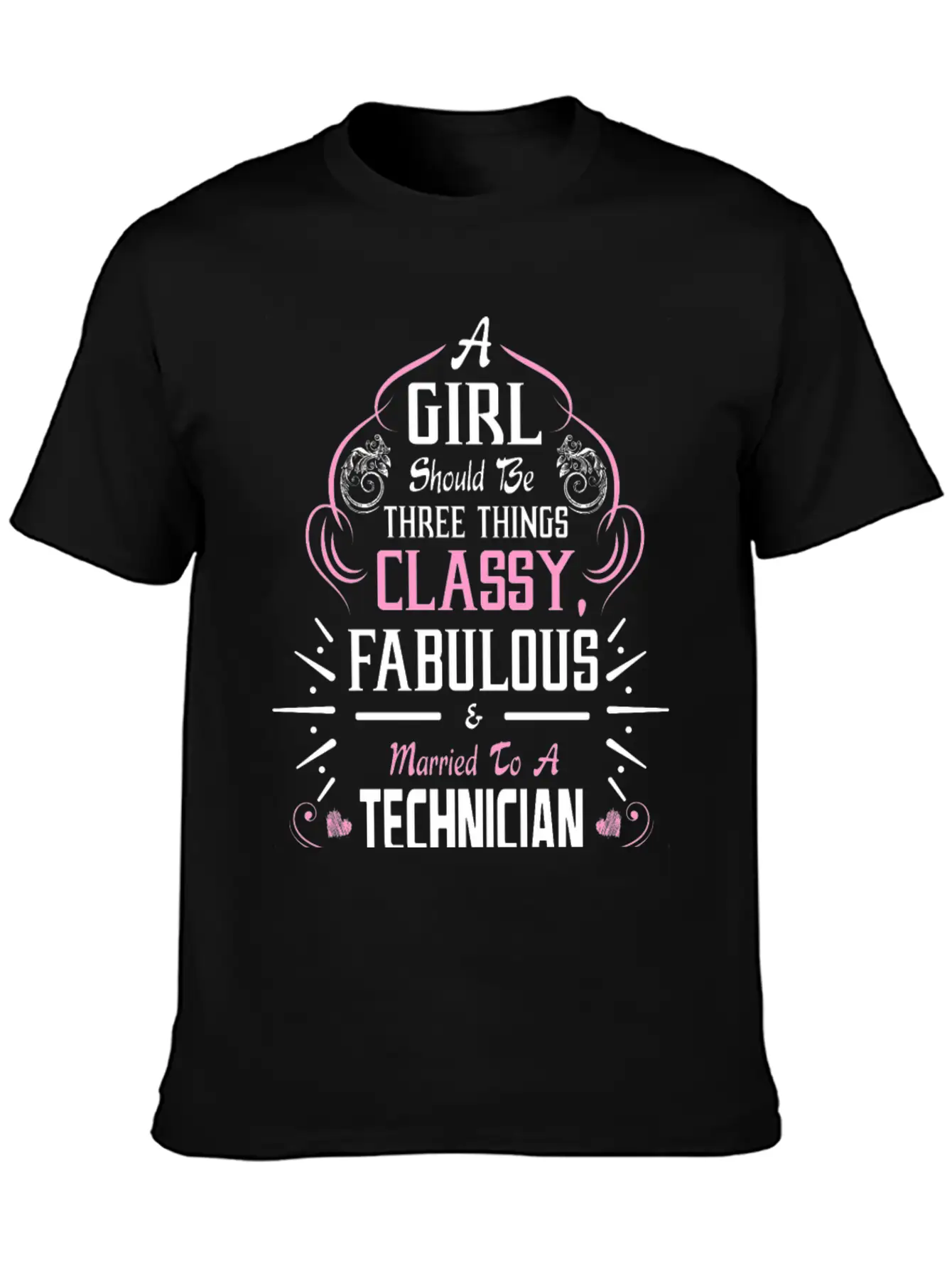 A Girl Should Be Three Things Classy Fabulous & Casual Graphic T-Shirt – Simple And Comfortable Daily Wear