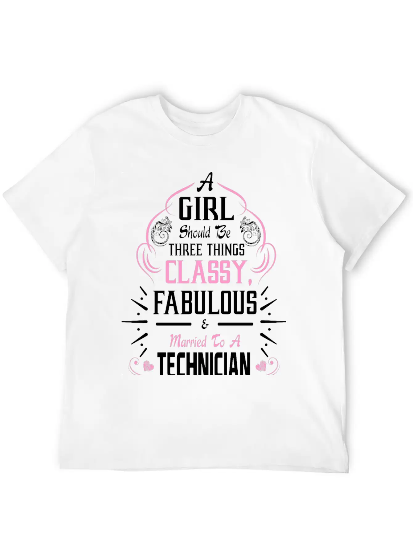 A Girl Should Be Three Things Classy Fabulous & Casual Graphic T-Shirt – Simple And Comfortable Daily Wear