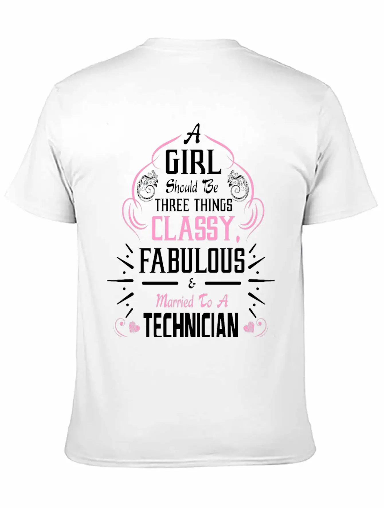 A Girl Should Be Three Things Classy Fabulous & Casual Graphic T-Shirt – Simple And Comfortable Daily Wear