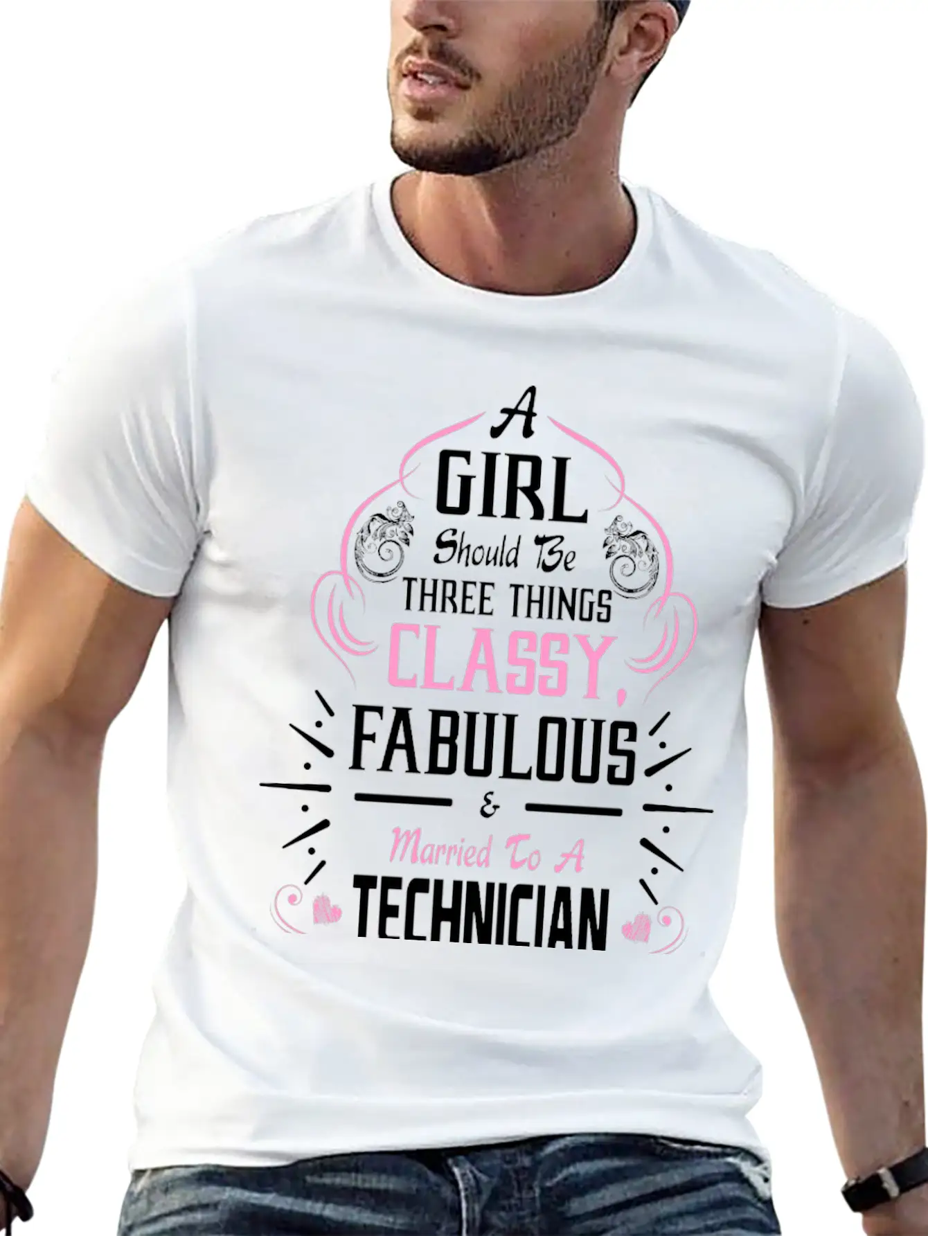A Girl Should Be Three Things Classy Fabulous & Casual Graphic T-Shirt – Simple And Comfortable Daily Wear