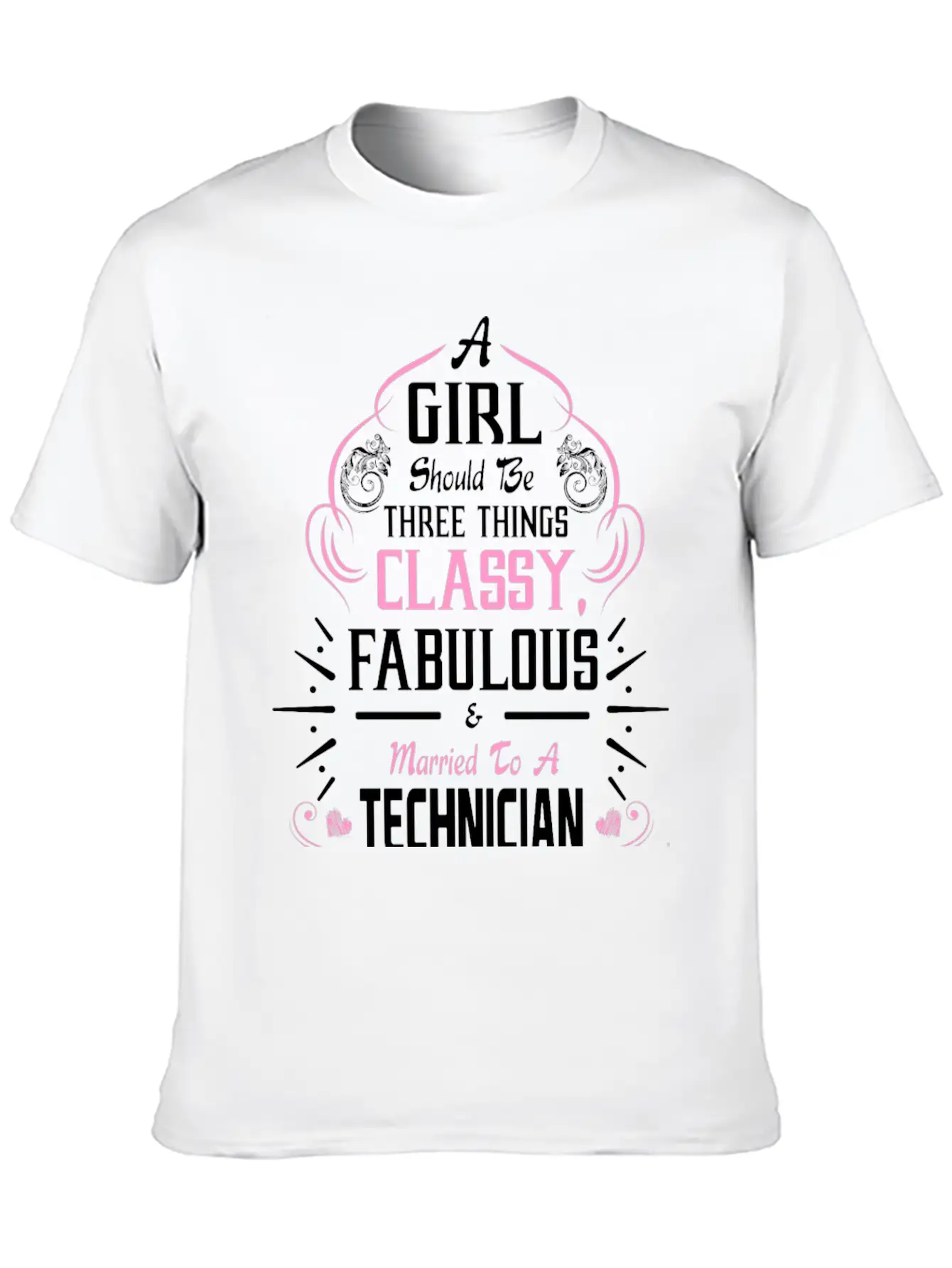 A Girl Should Be Three Things Classy Fabulous & Casual Graphic T-Shirt – Simple And Comfortable Daily Wear