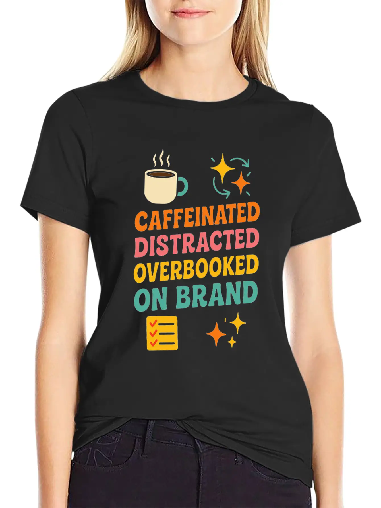 ADHD Mom Life Chaos Organizer Neurospicy Brain Classic Cotton Tee – Unisex Comfort For Any Season