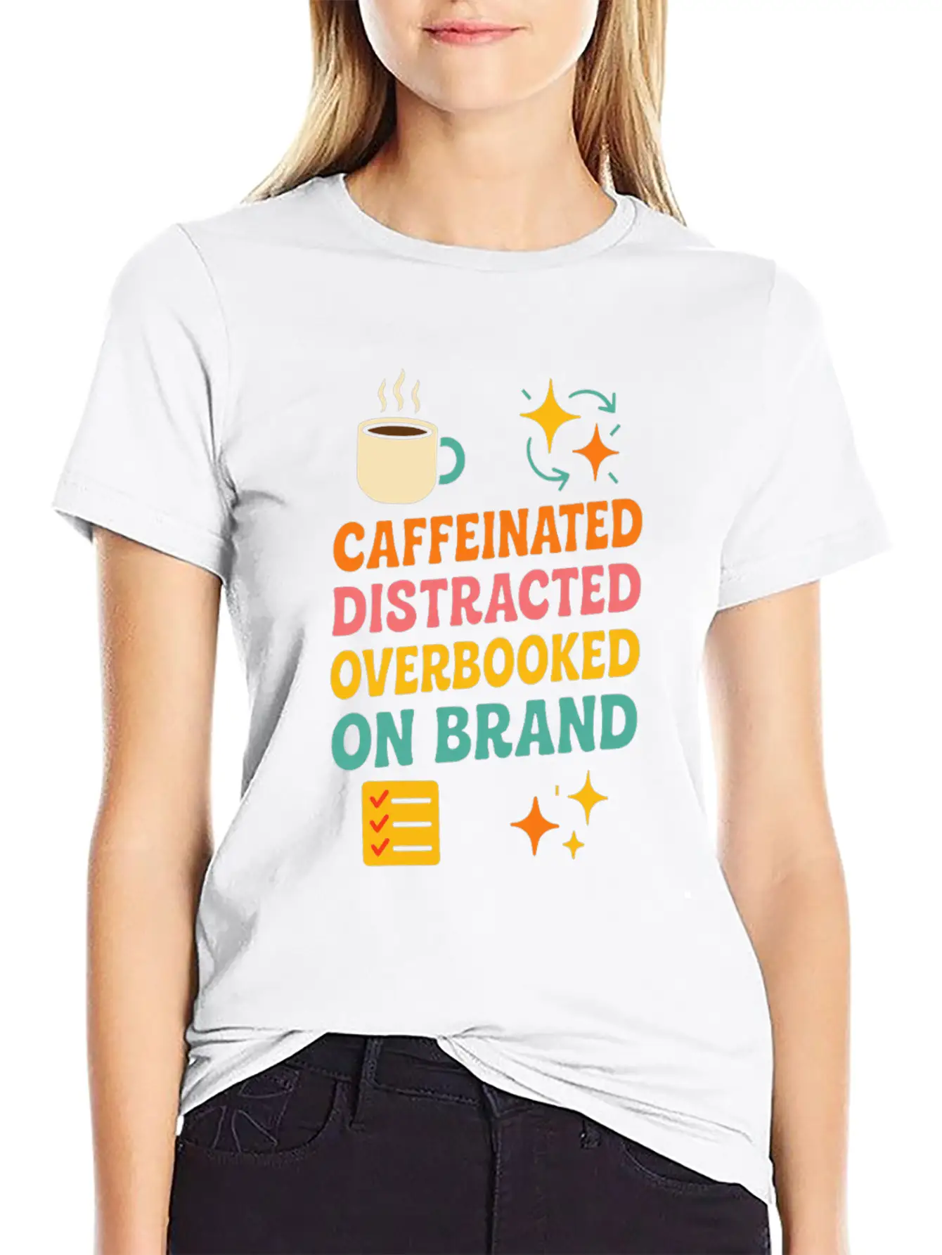 ADHD Mom Life Chaos Organizer Neurospicy Brain Classic Cotton Tee – Unisex Comfort For Any Season