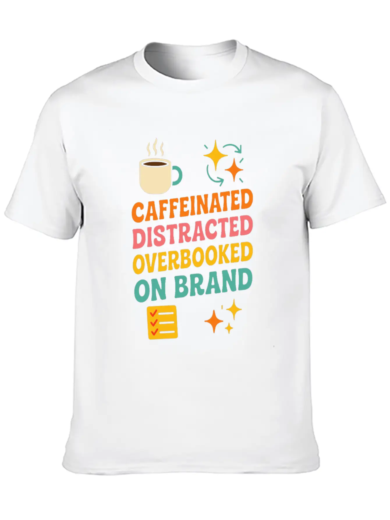 ADHD Mom Life Chaos Organizer Neurospicy Brain Classic Cotton Tee – Unisex Comfort For Any Season