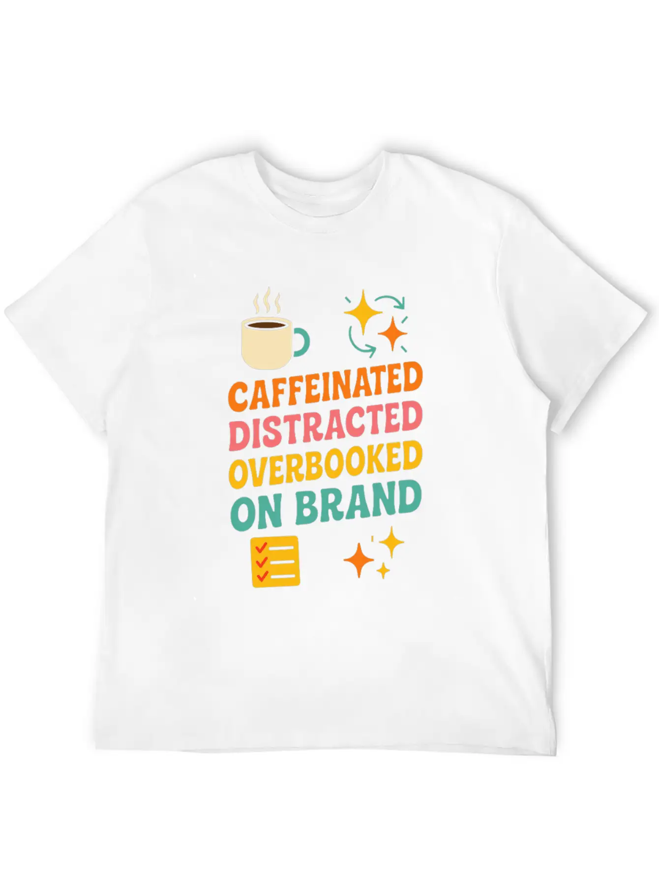 ADHD Mom Life Chaos Organizer Neurospicy Brain Classic Cotton Tee – Unisex Comfort For Any Season
