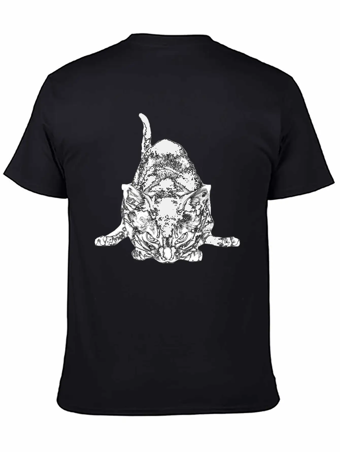 ANGRY CAT Classic Cotton Tee – Unisex Comfort For Any Season
