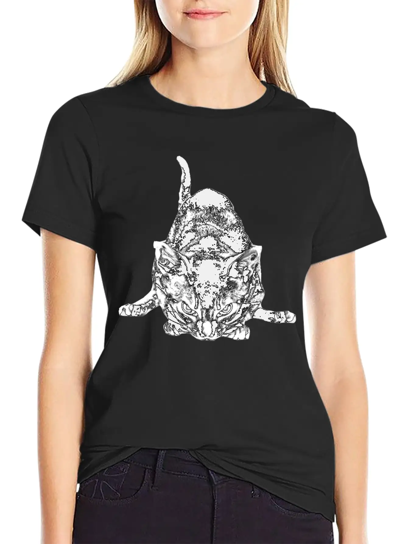 ANGRY CAT Classic Cotton Tee – Unisex Comfort For Any Season