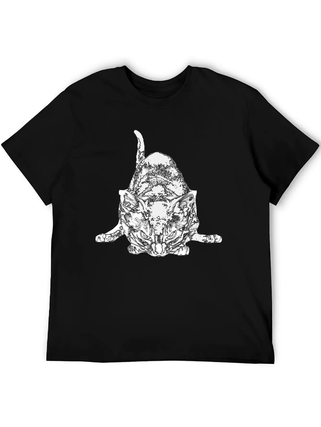 ANGRY CAT Classic Cotton Tee – Unisex Comfort For Any Season