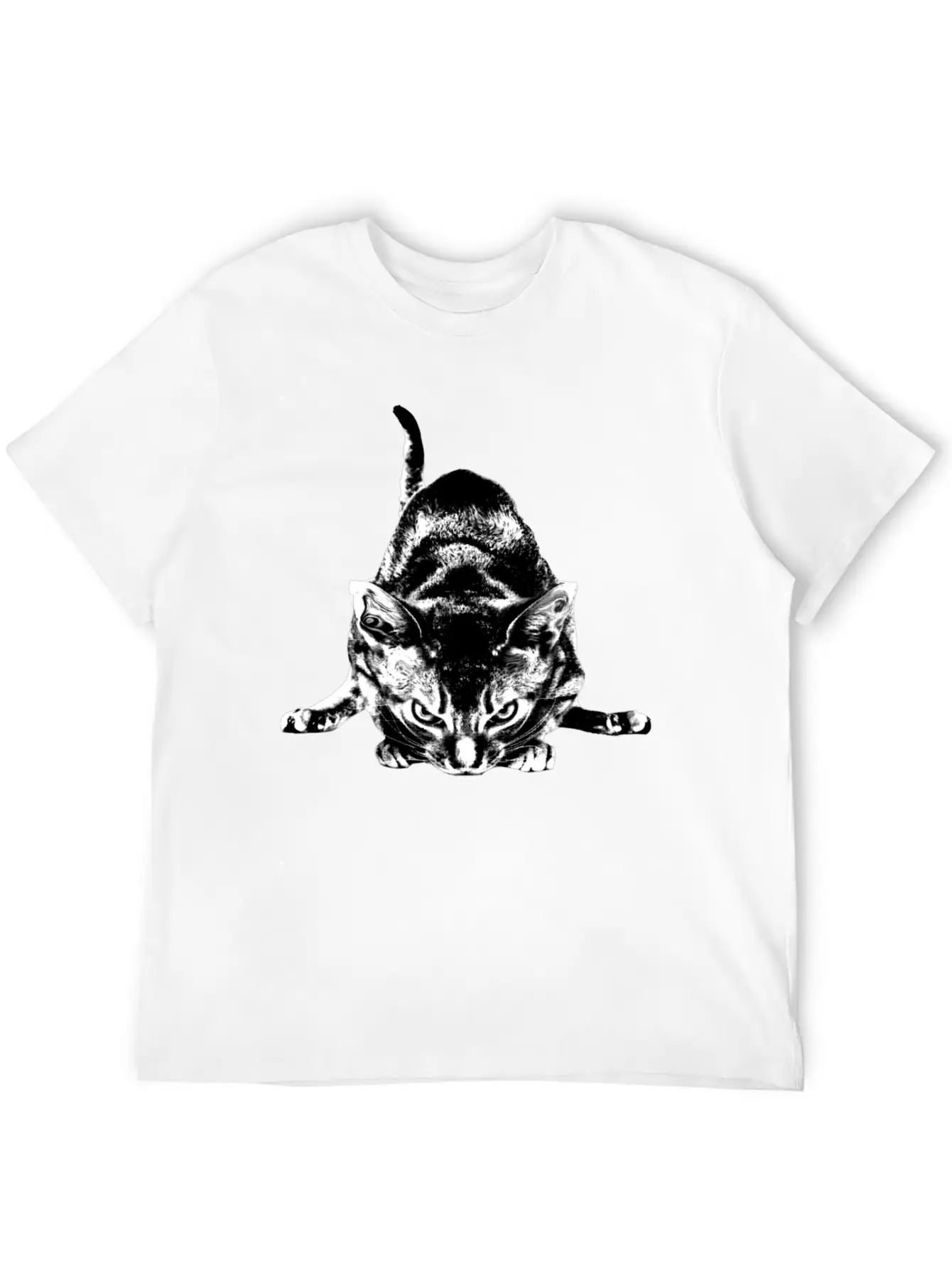 ANGRY CAT Classic Cotton Tee – Unisex Comfort For Any Season