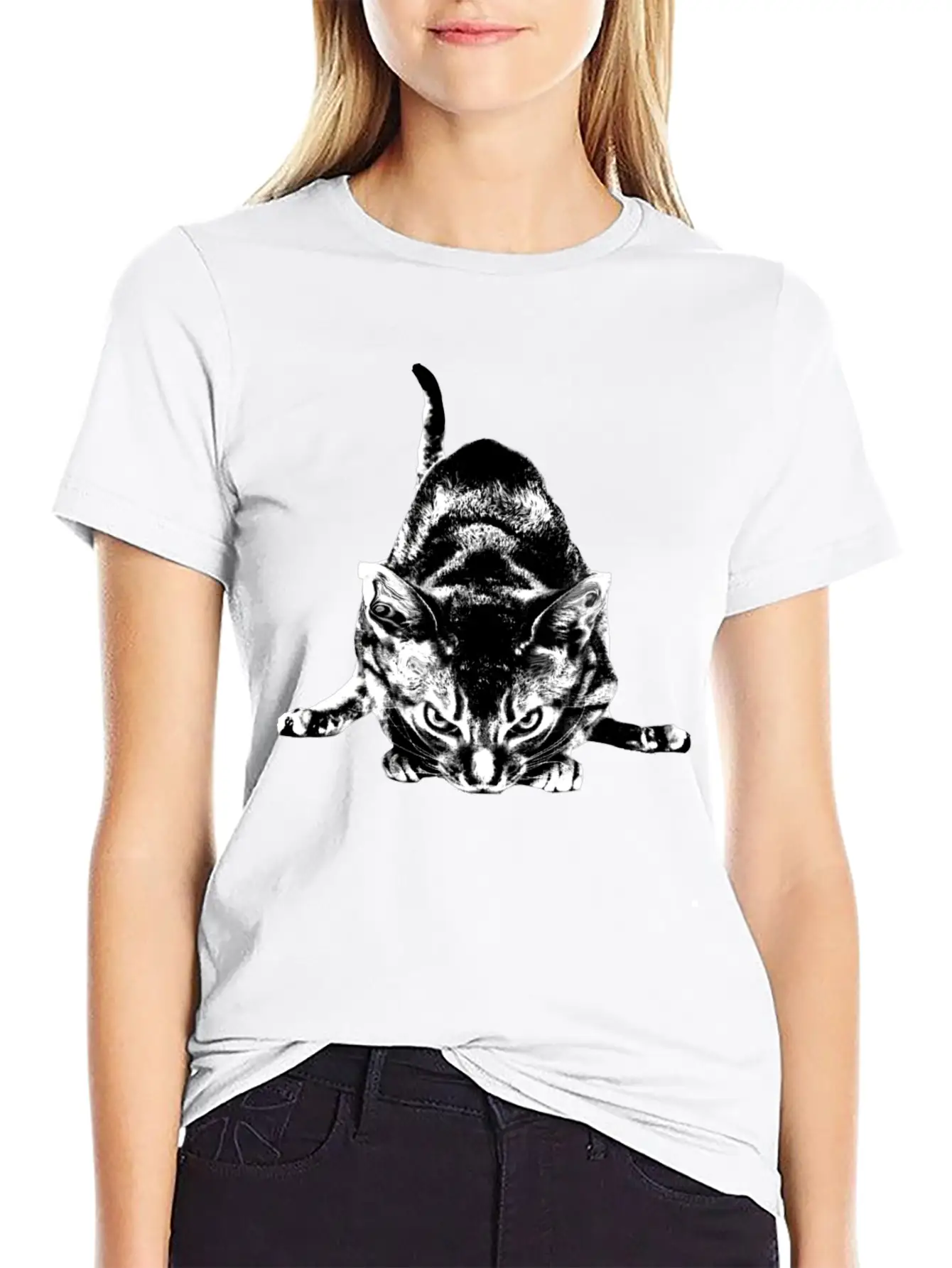 ANGRY CAT Classic Cotton Tee – Unisex Comfort For Any Season