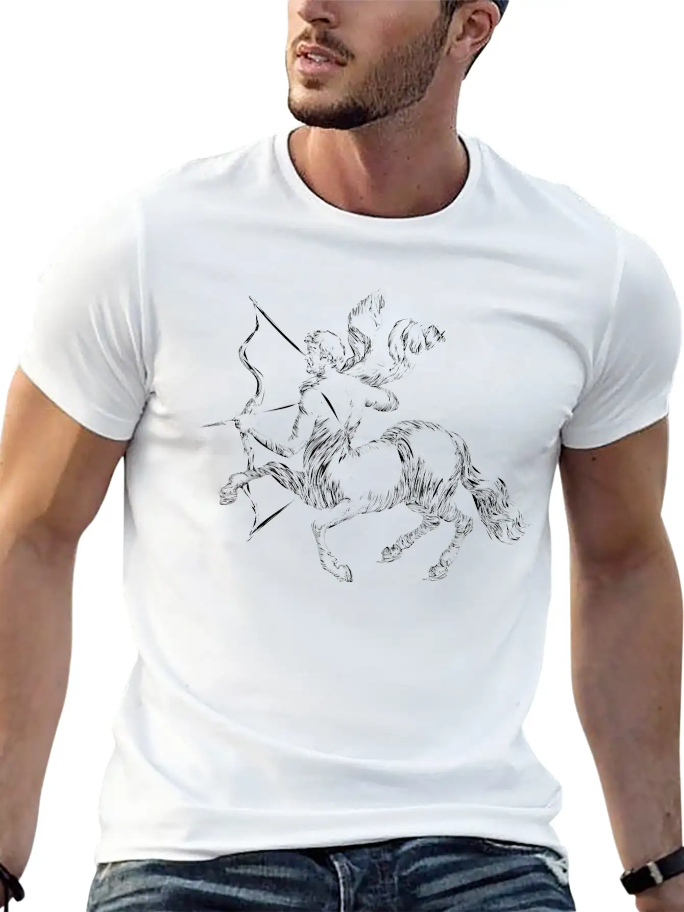 Archery Arrow Bow Crossbow Target Sports44 Casual Graphic T-Shirt – Simple And Comfortable Daily Wear