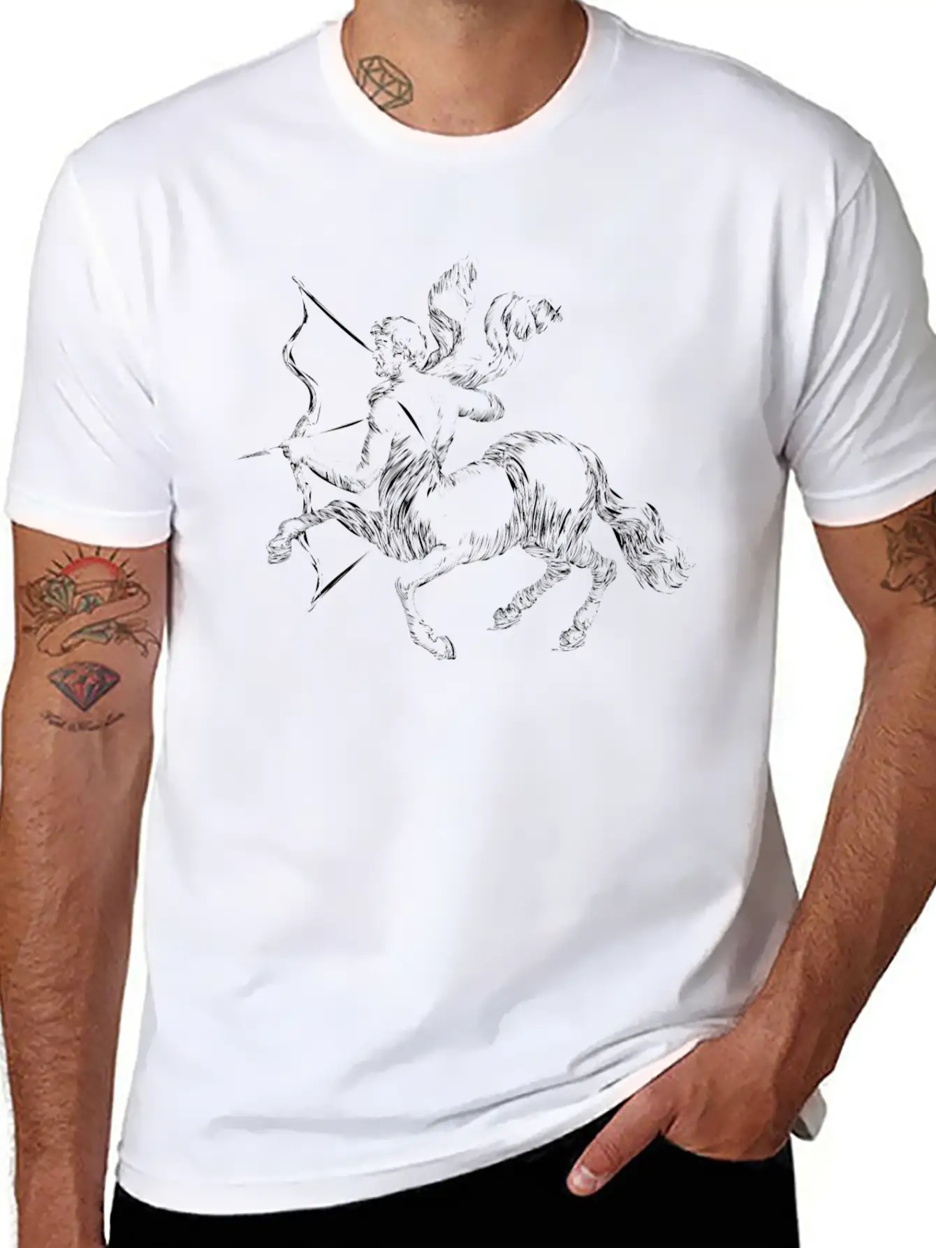 Archery Arrow Bow Crossbow Target Sports44 Casual Graphic T-Shirt – Simple And Comfortable Daily Wear