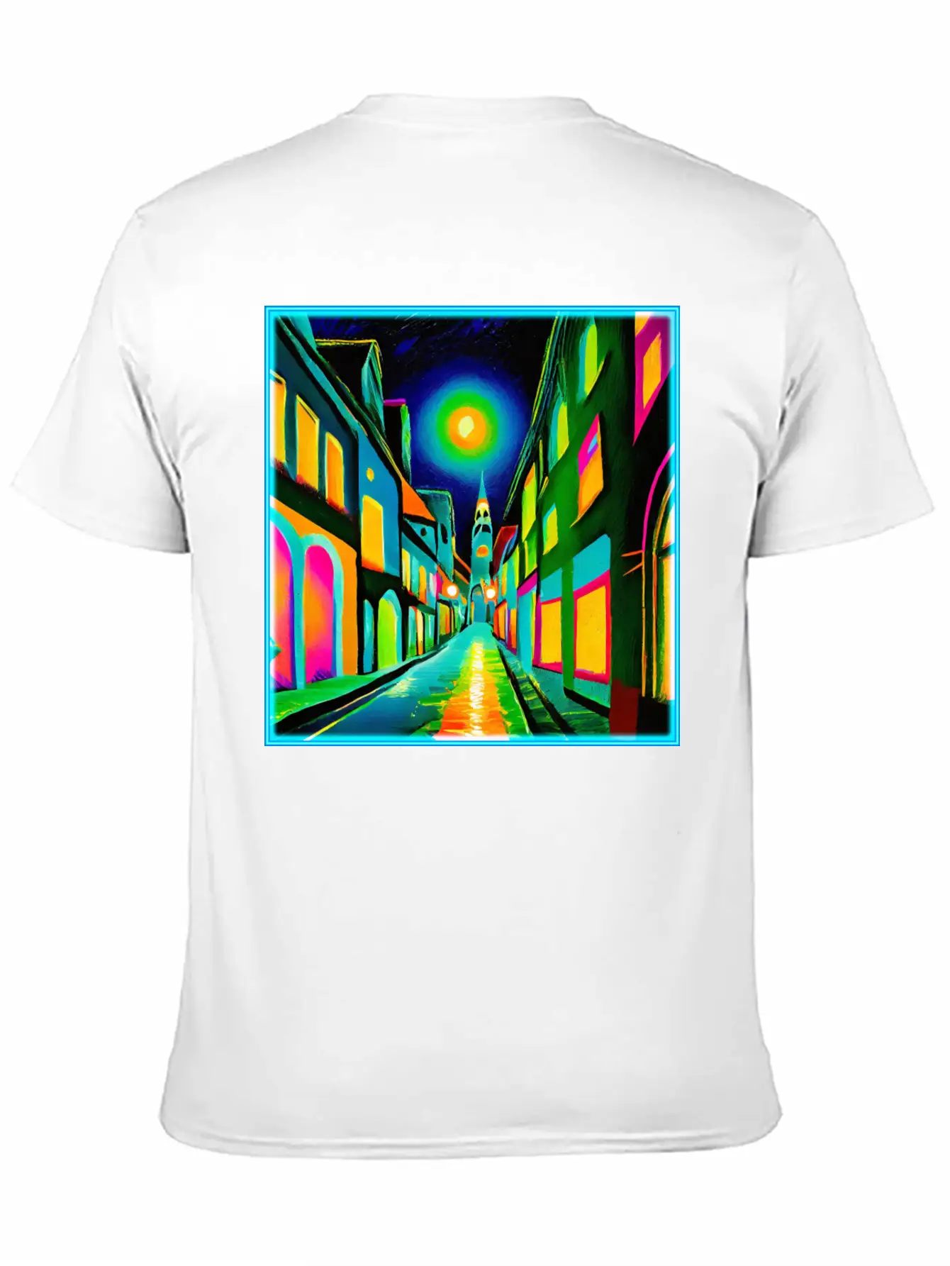 ART DECO Striding & Strolling Classic Cotton Tee – Unisex Comfort For Any Season