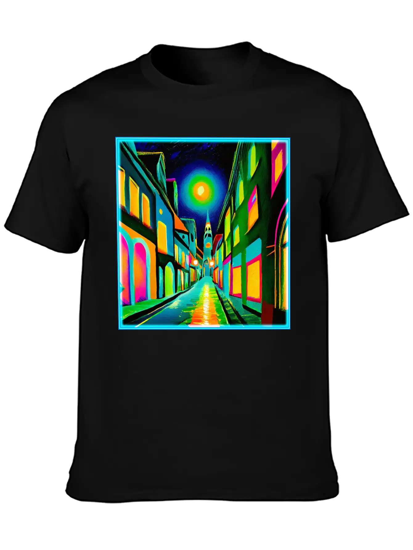 ART DECO Striding & Strolling Classic Cotton Tee – Unisex Comfort For Any Season