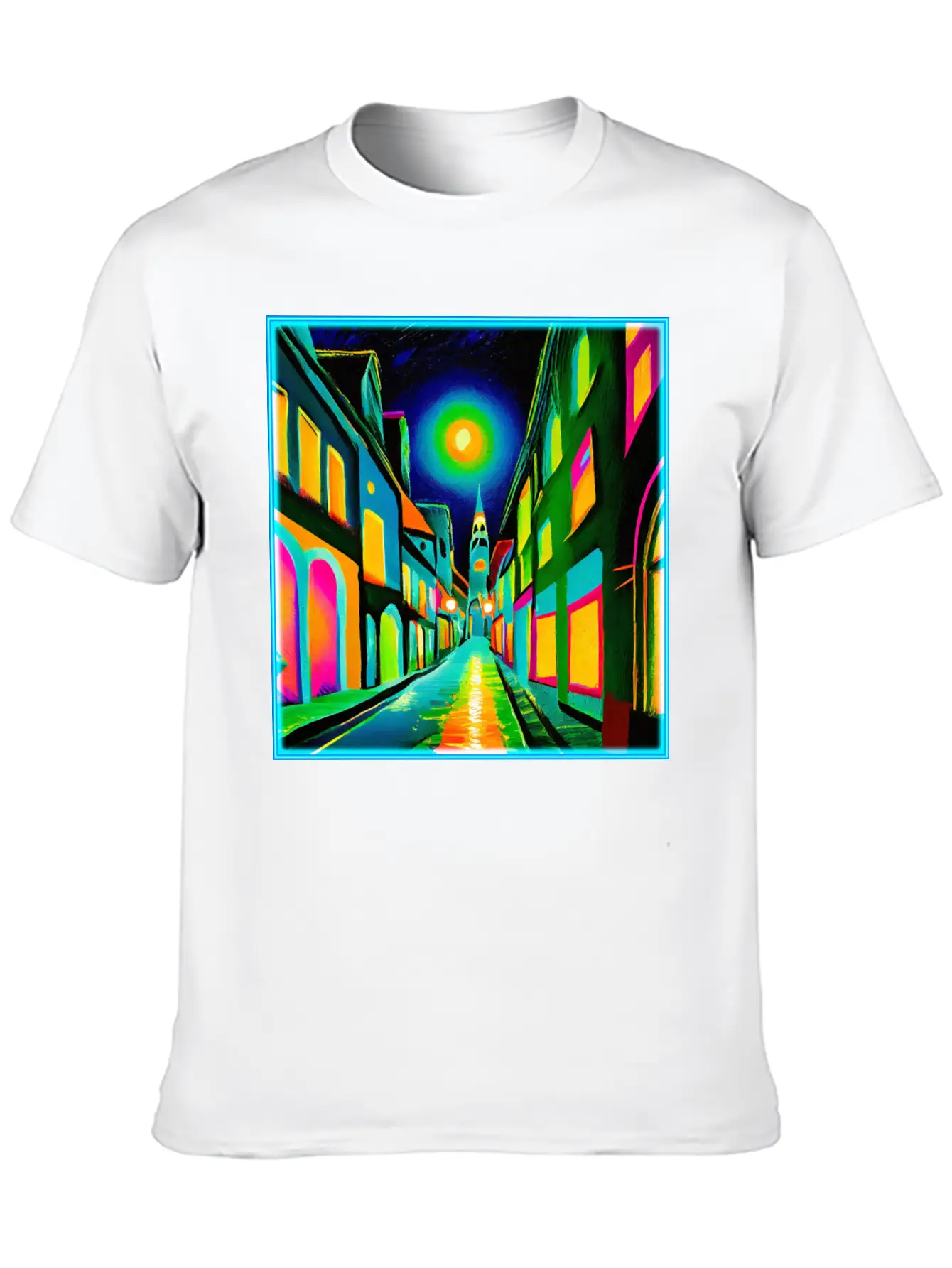 ART DECO Striding & Strolling Classic Cotton Tee – Unisex Comfort For Any Season