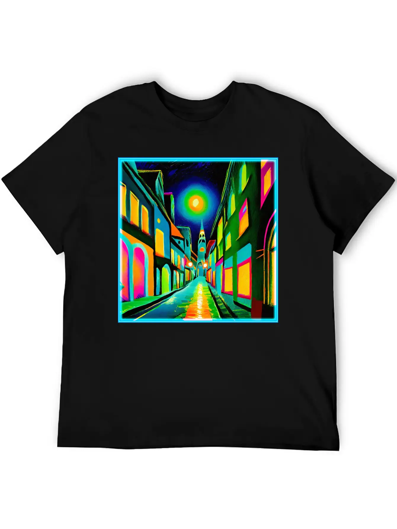 ART DECO Striding & Strolling Classic Cotton Tee – Unisex Comfort For Any Season