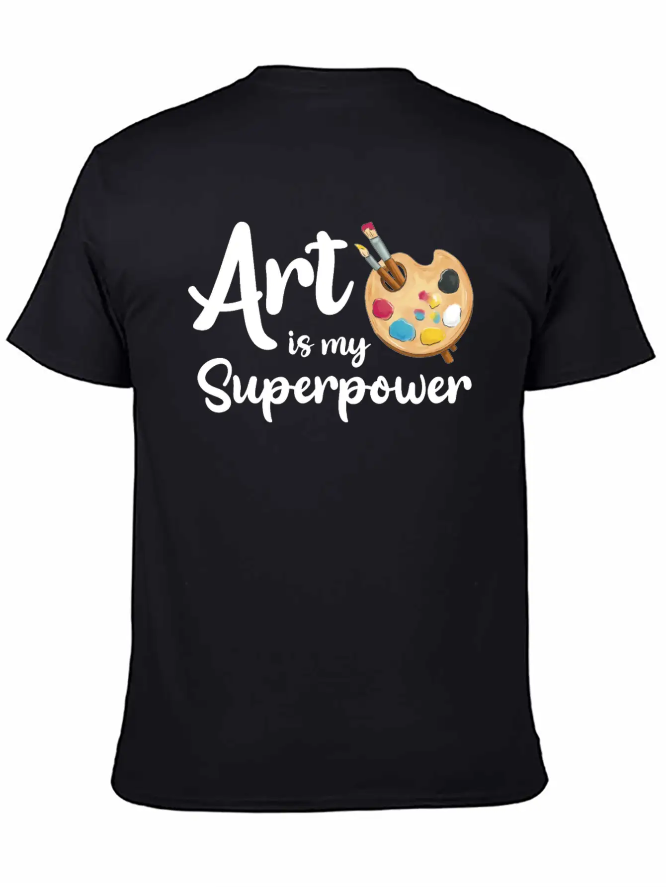 Art Is My Superpower Classic Cotton Tee – Unisex Comfort For Any Season