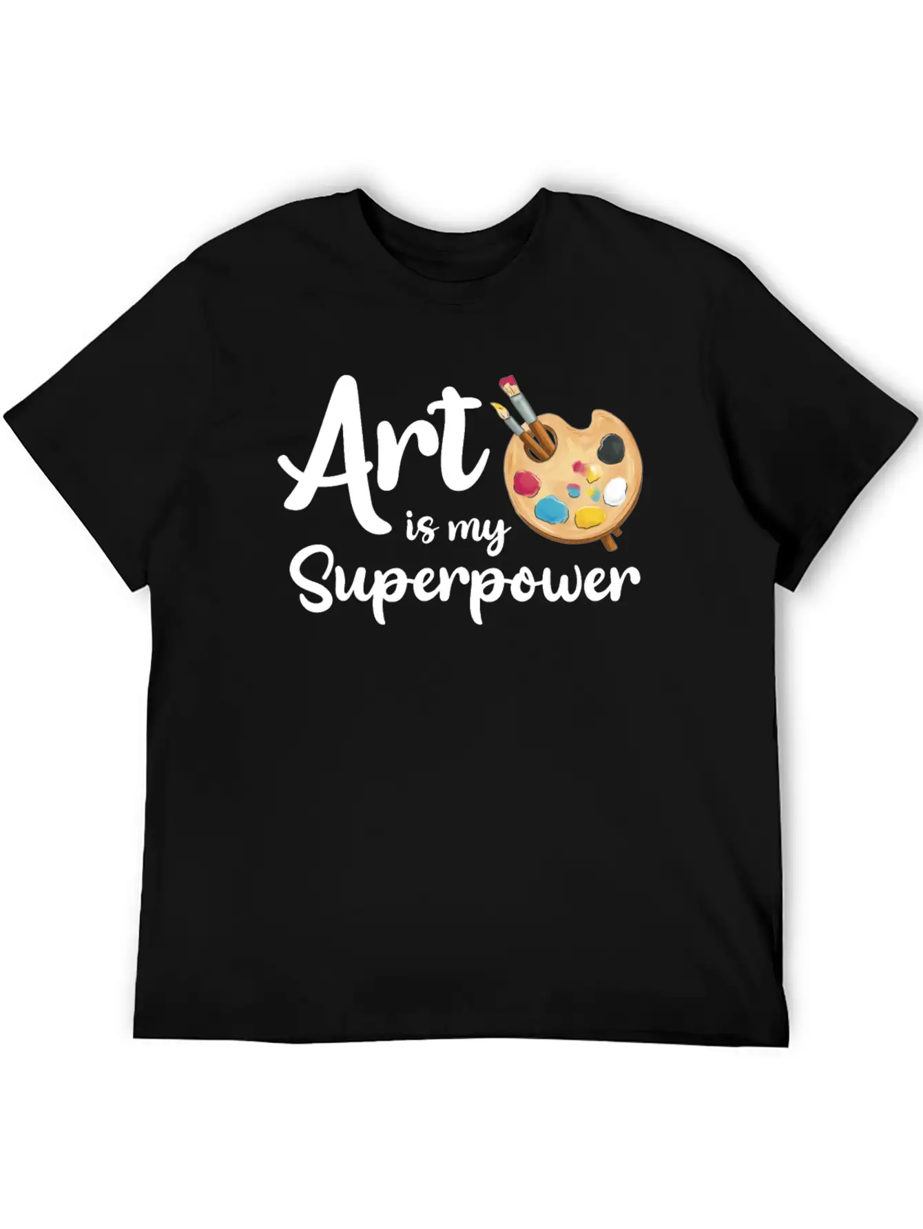 Art Is My Superpower Classic Cotton Tee – Unisex Comfort For Any Season