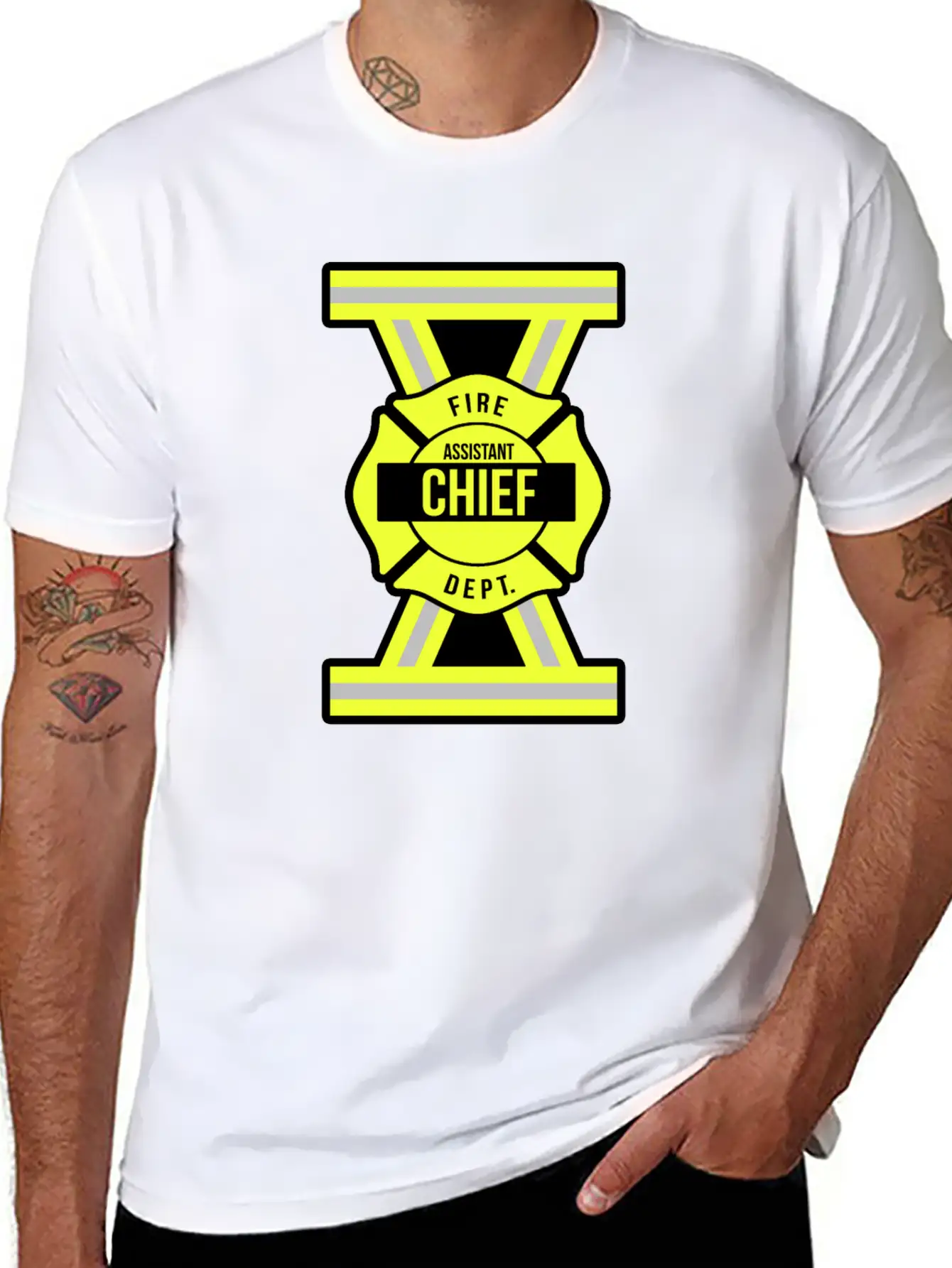 Assistant Chief Fire Department Classic Cotton Tee – Unisex Comfort For Any Season