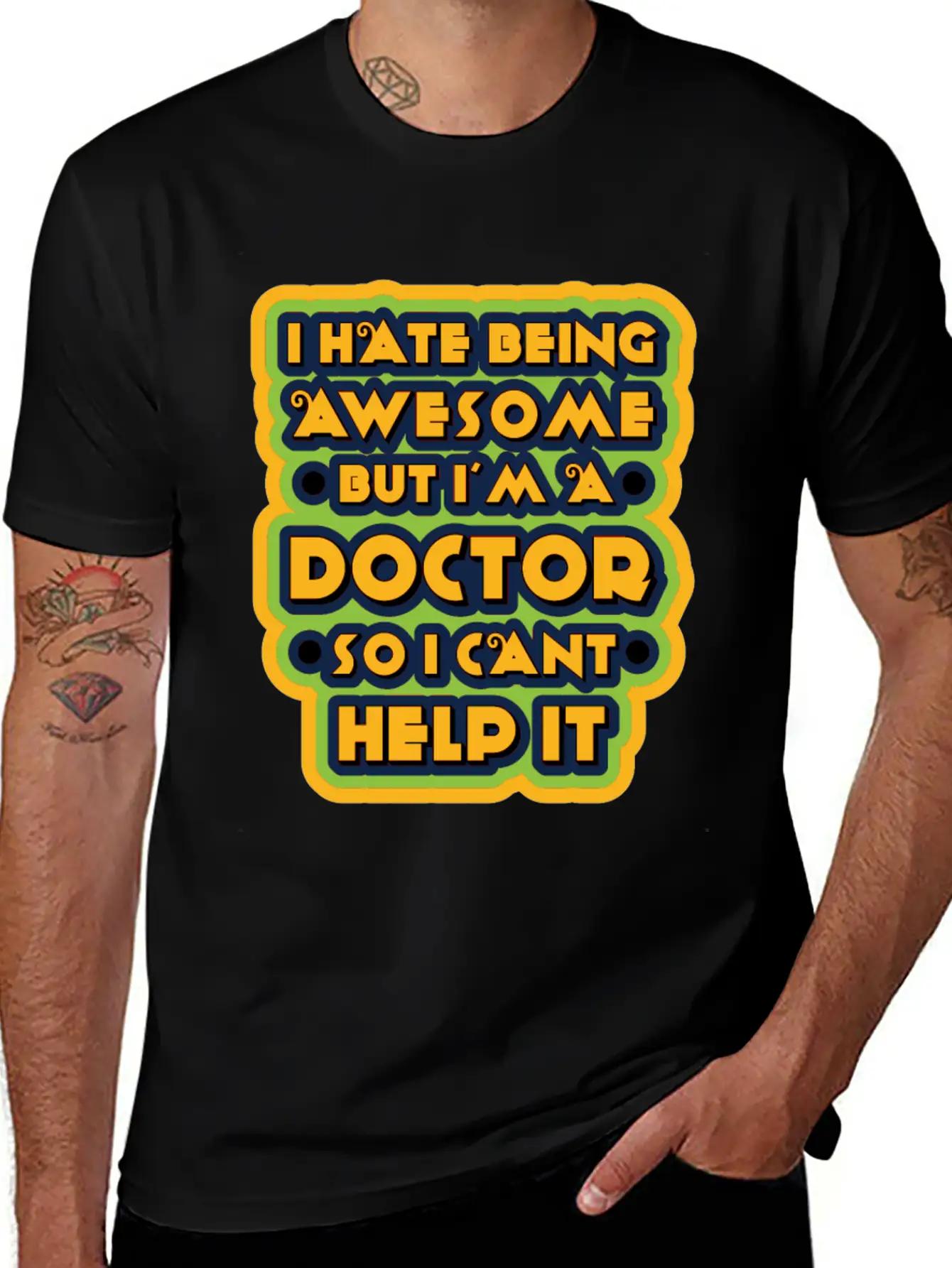 Awesome Doctor Hospital Worker Gift Classic Cotton Tee – Unisex Comfort For Any Season