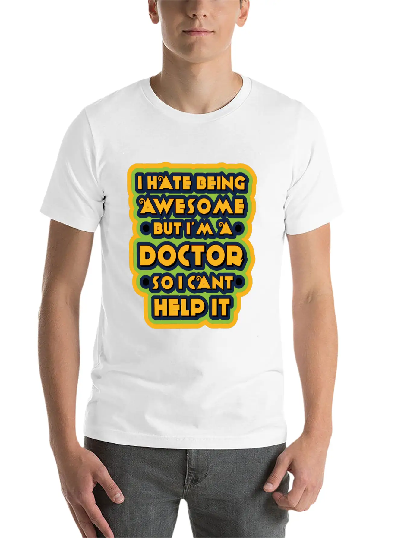 Awesome Doctor Hospital Worker Gift Classic Cotton Tee – Unisex Comfort For Any Season