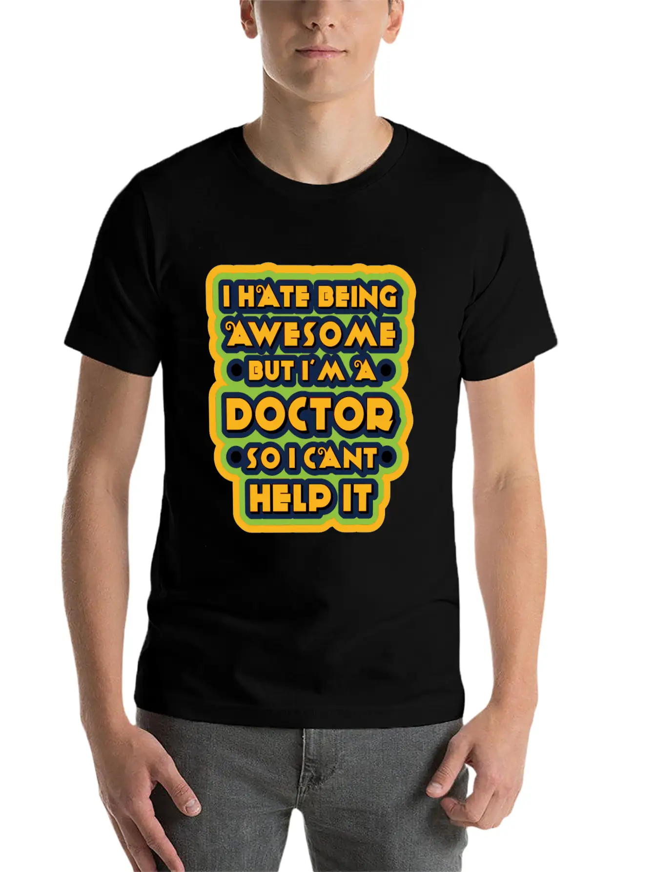 Awesome Doctor Hospital Worker Gift Classic Cotton Tee – Unisex Comfort For Any Season