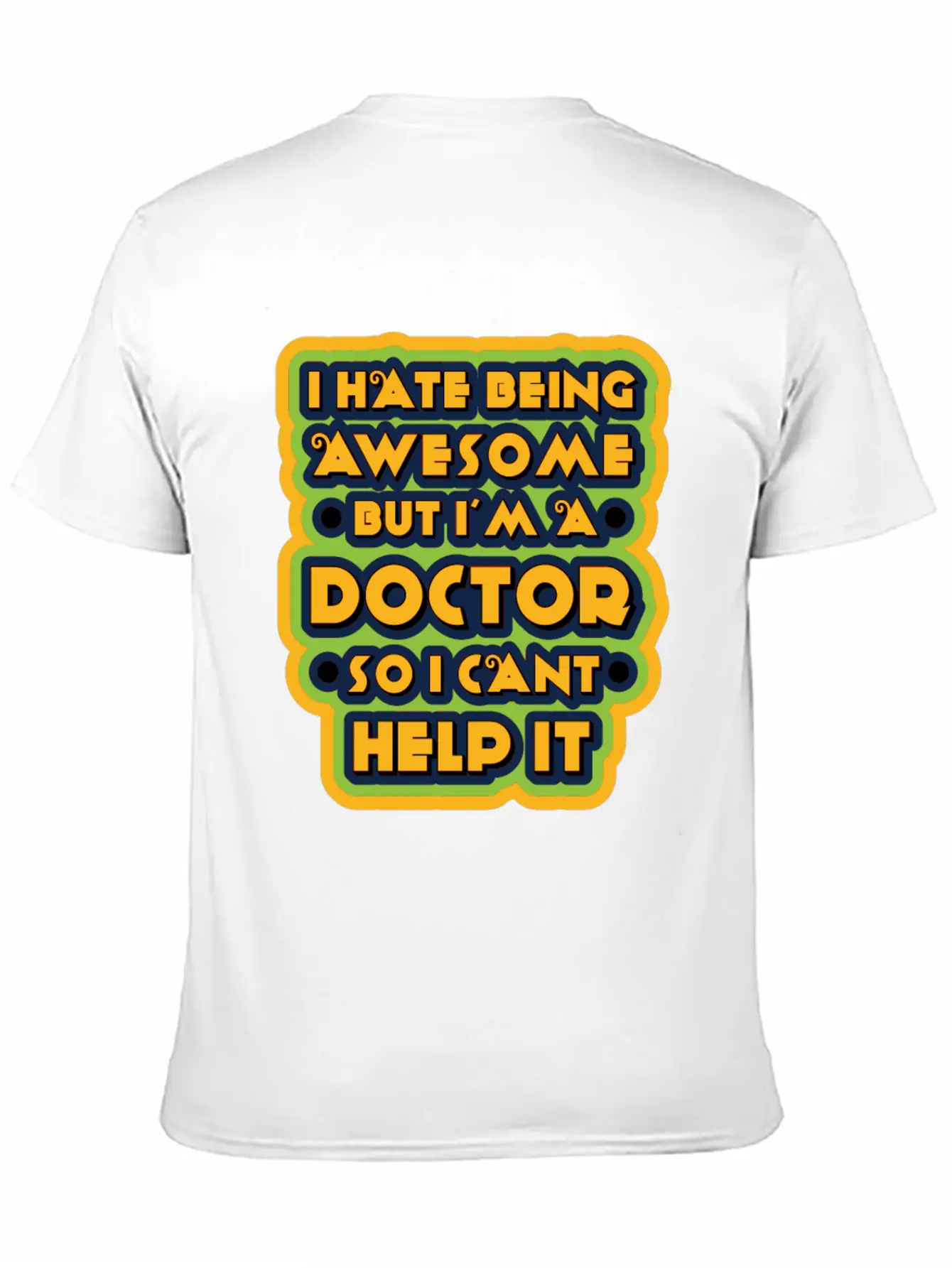 Awesome Doctor Hospital Worker Gift Classic Cotton Tee – Unisex Comfort For Any Season