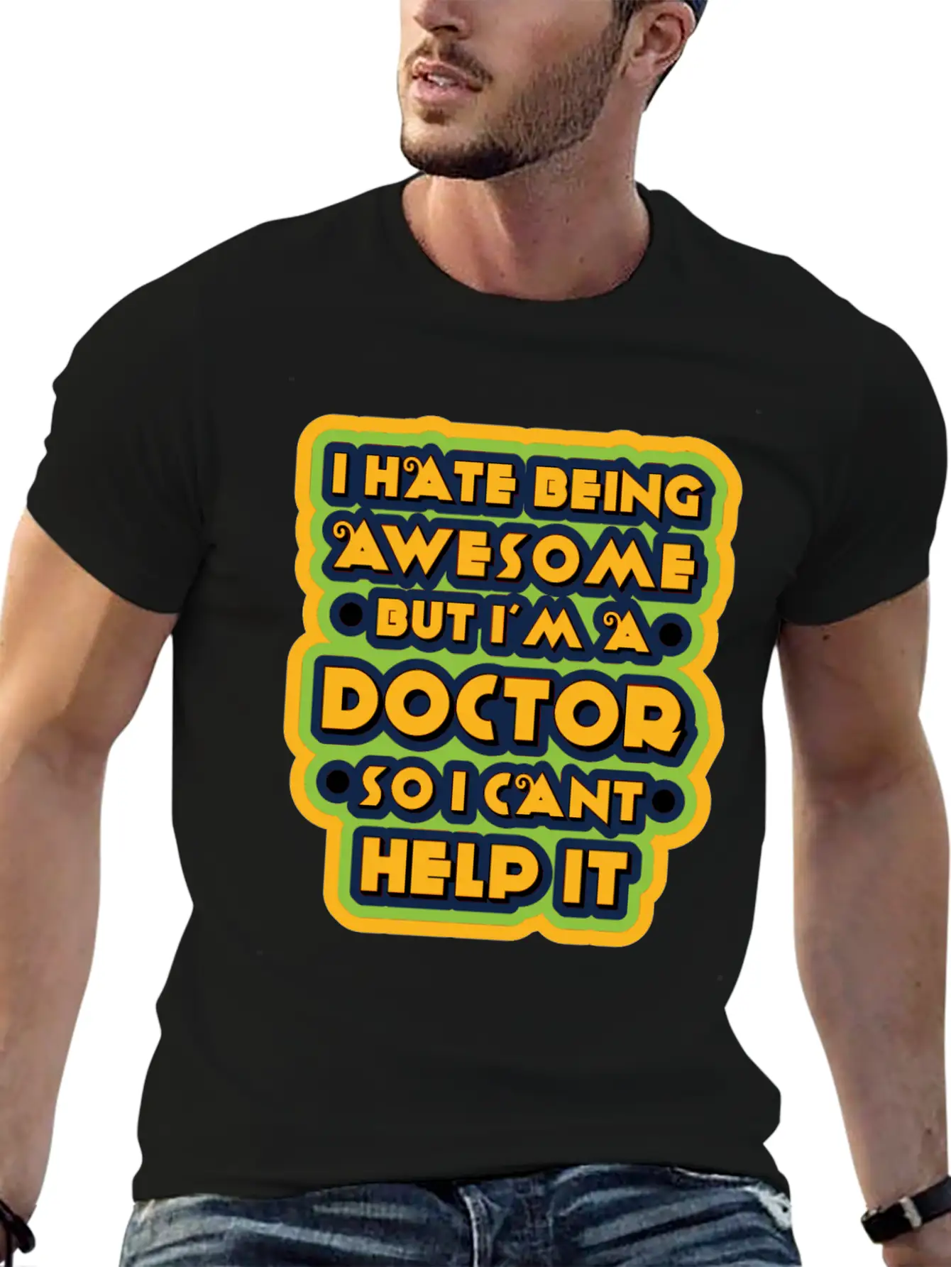 Awesome Doctor Hospital Worker Gift Classic Cotton Tee – Unisex Comfort For Any Season