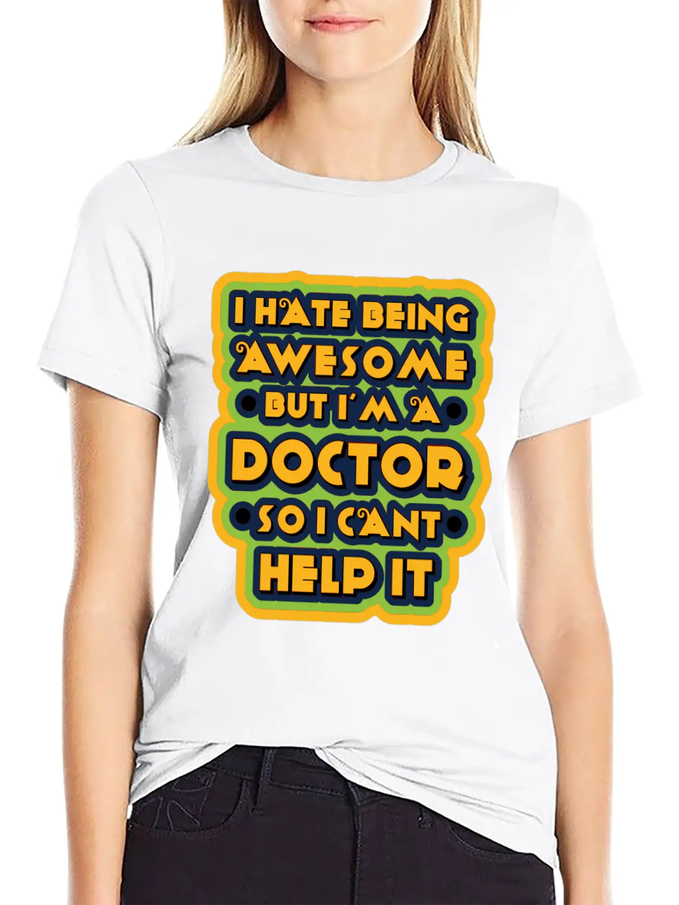 Awesome Doctor Hospital Worker Gift Classic Cotton Tee – Unisex Comfort For Any Season