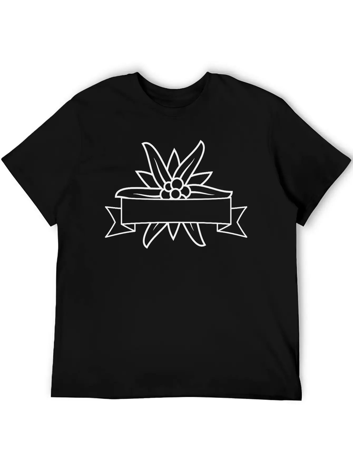 Banner Text Edelweiss Classic Cotton Tee – Unisex Comfort For Any Season