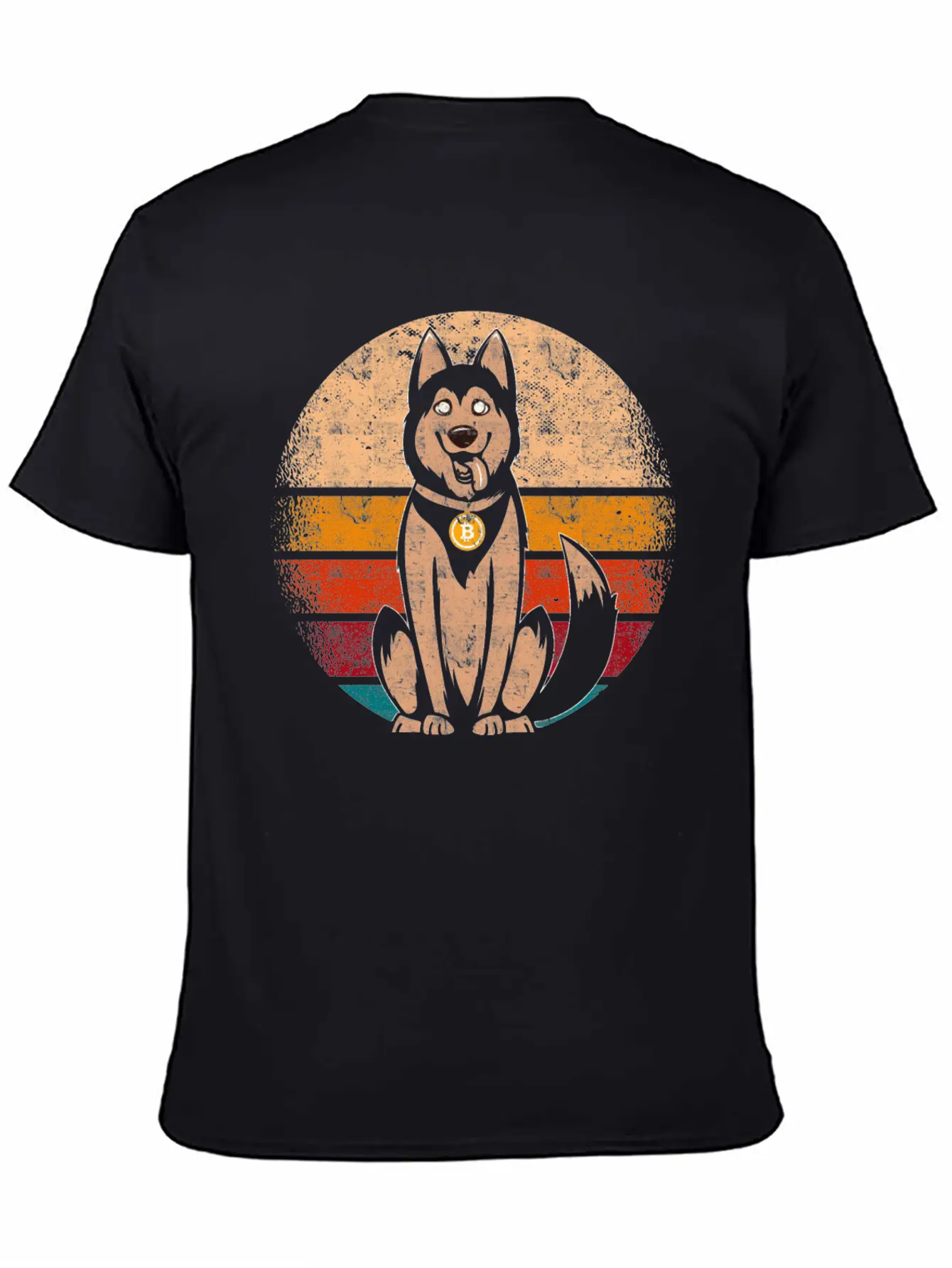 Bitcoin Dog Classic Cotton Tee – Unisex Comfort For Any Season
