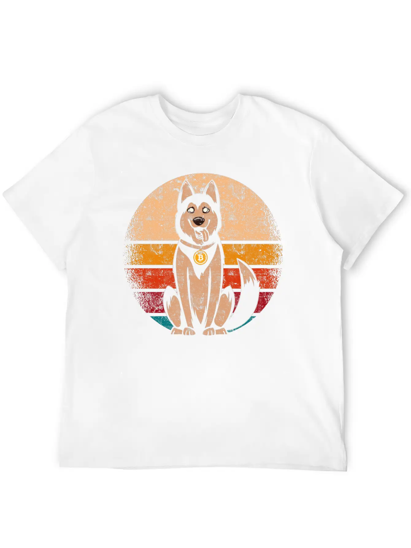 Bitcoin Dog Classic Cotton Tee – Unisex Comfort For Any Season