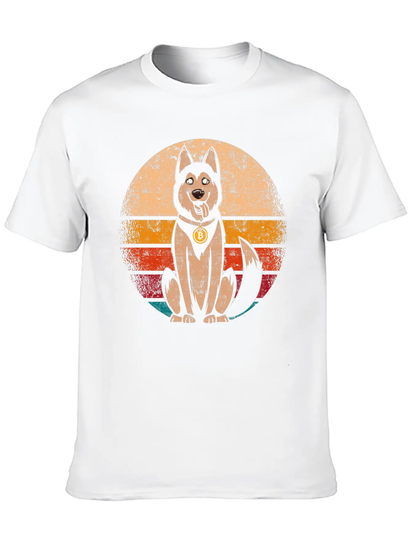 Bitcoin Dog Classic Cotton Tee – Unisex Comfort For Any Season