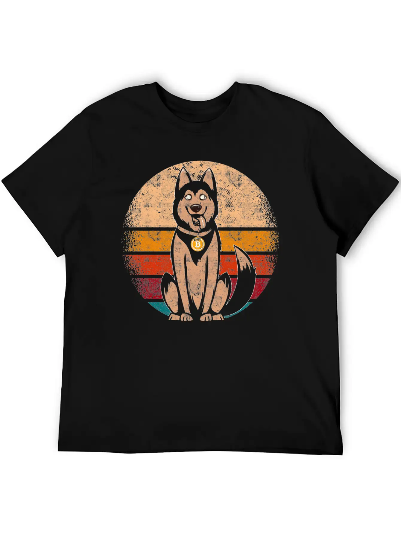 Bitcoin Dog Classic Cotton Tee – Unisex Comfort For Any Season