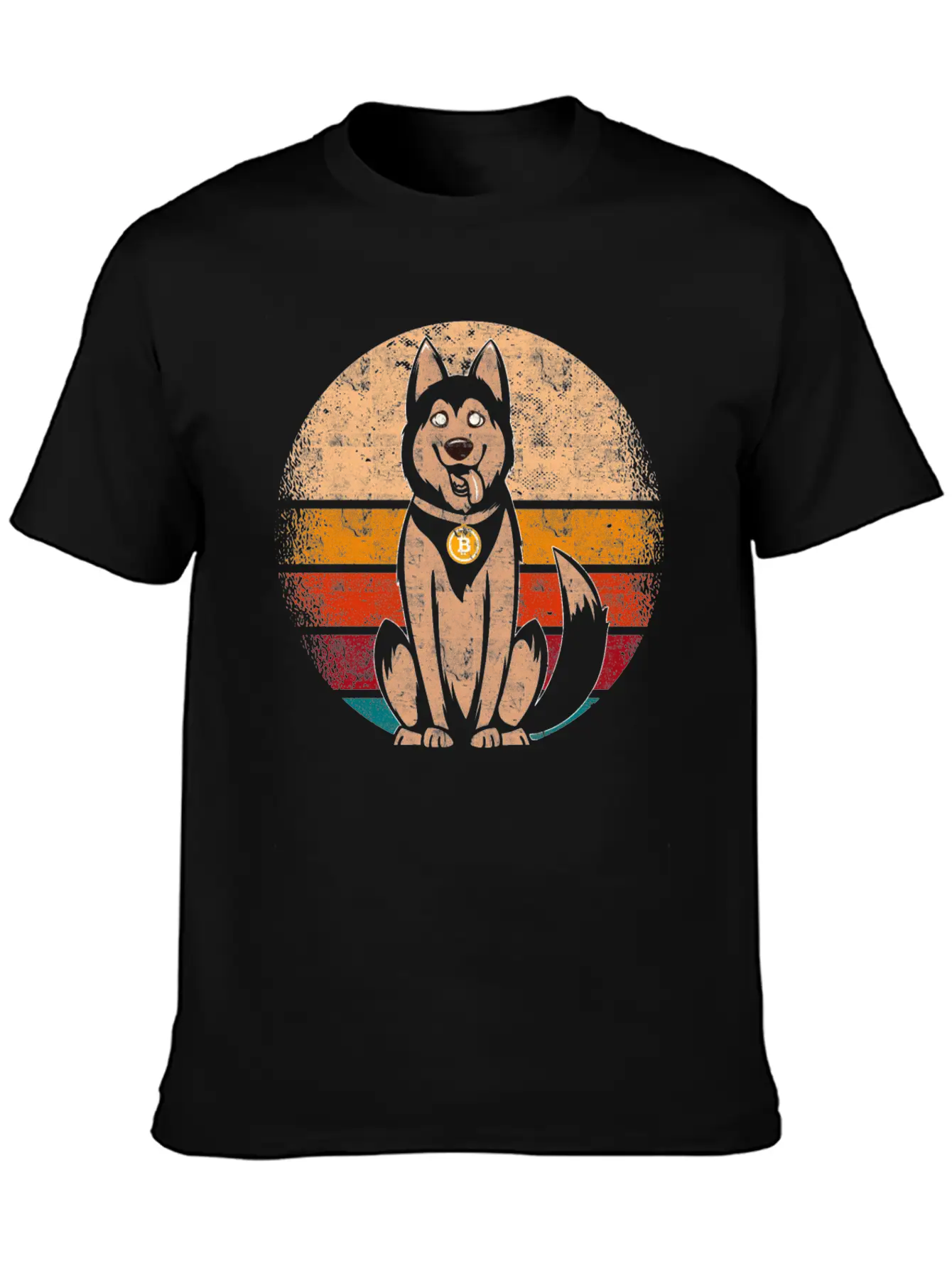 Bitcoin Dog Classic Cotton Tee – Unisex Comfort For Any Season