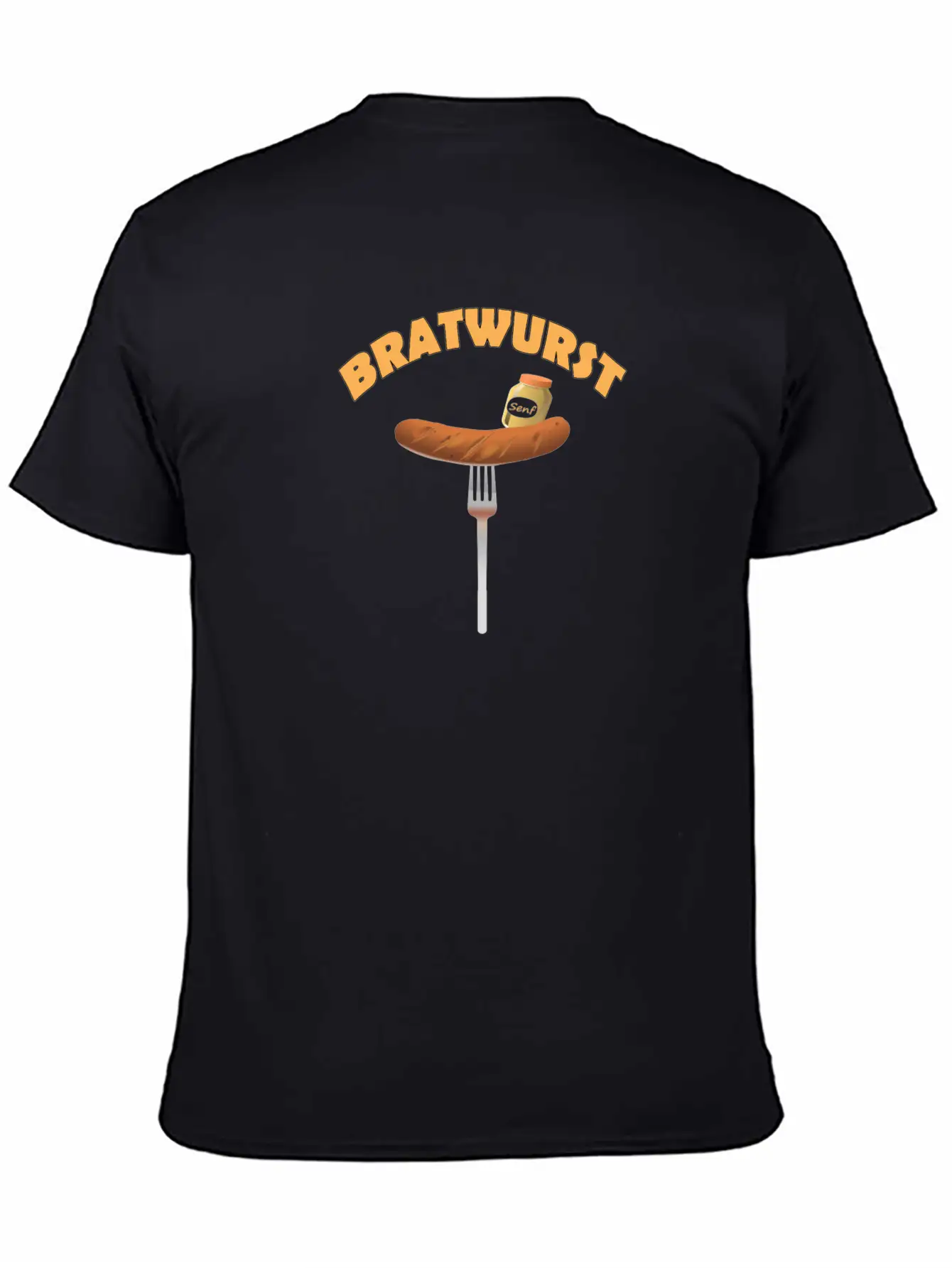 BRATWURST Classic Cotton Tee – Unisex Comfort For Any Season