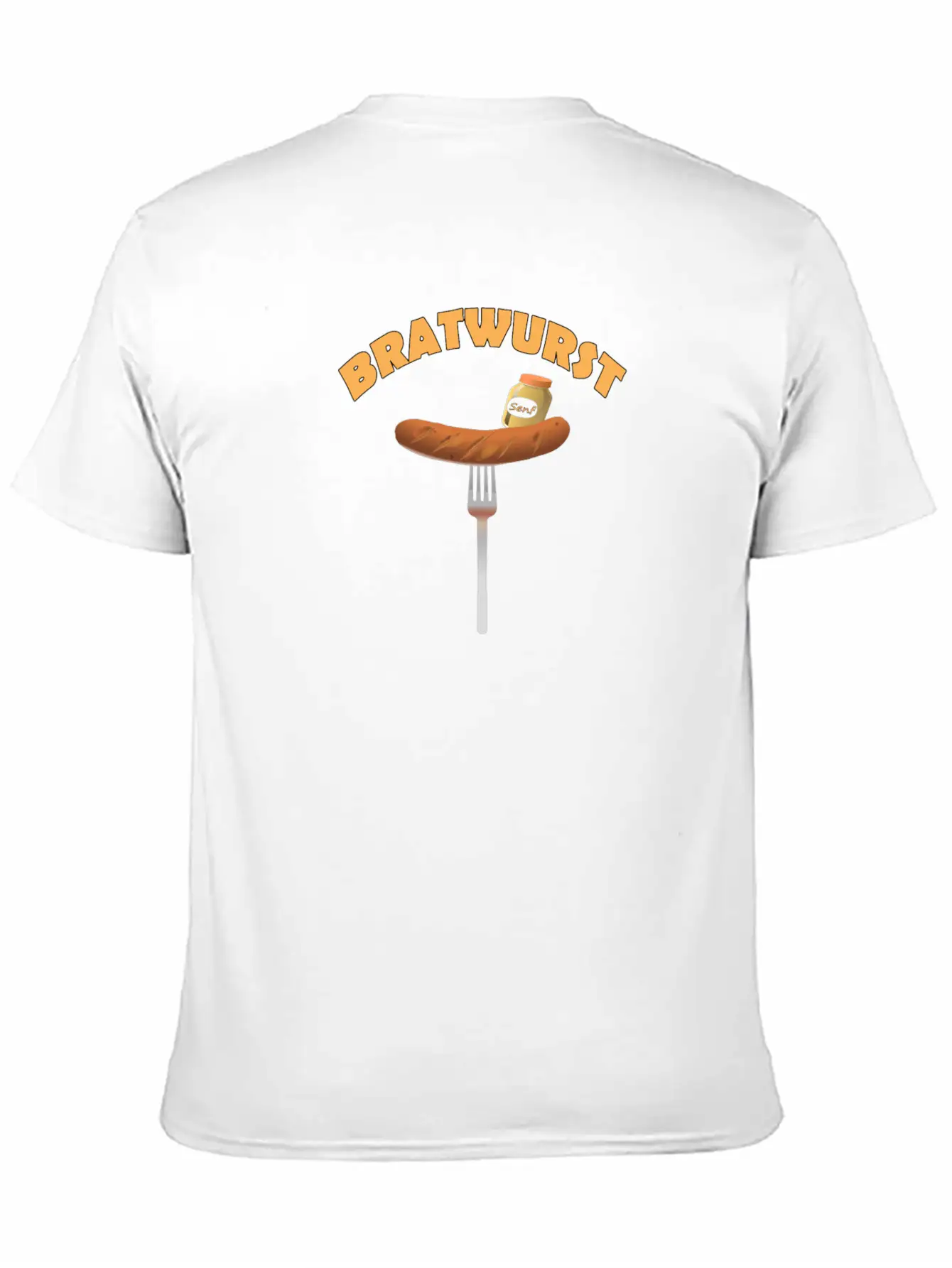 BRATWURST Classic Cotton Tee – Unisex Comfort For Any Season