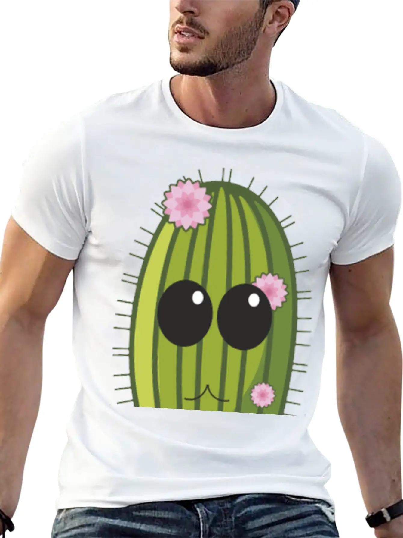 Cactus Essential Unisex Summer Tee – Soft Cotton Casual Fit