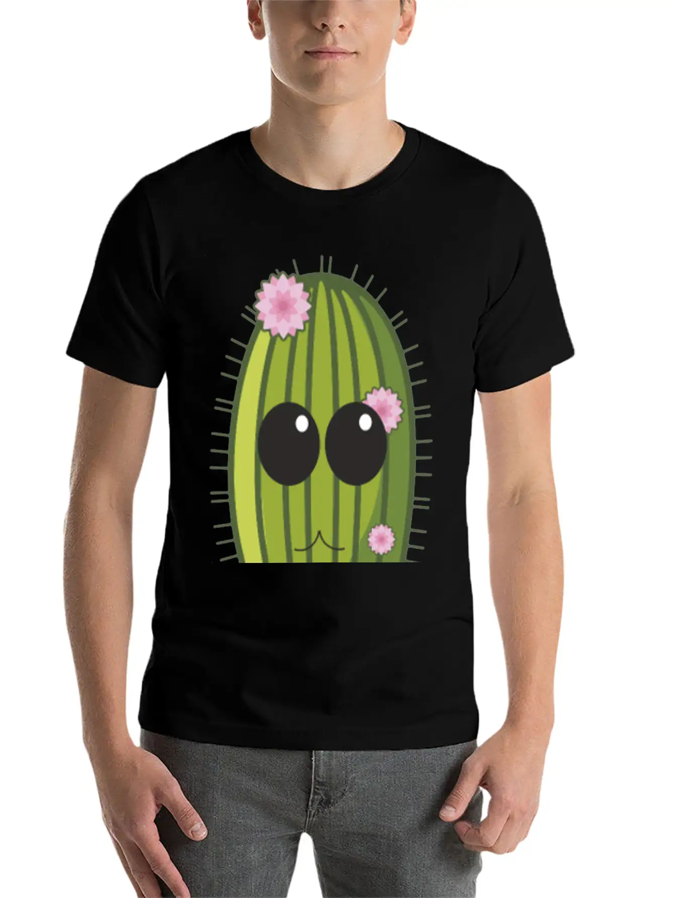 Cactus Essential Unisex Summer Tee – Soft Cotton Casual Fit