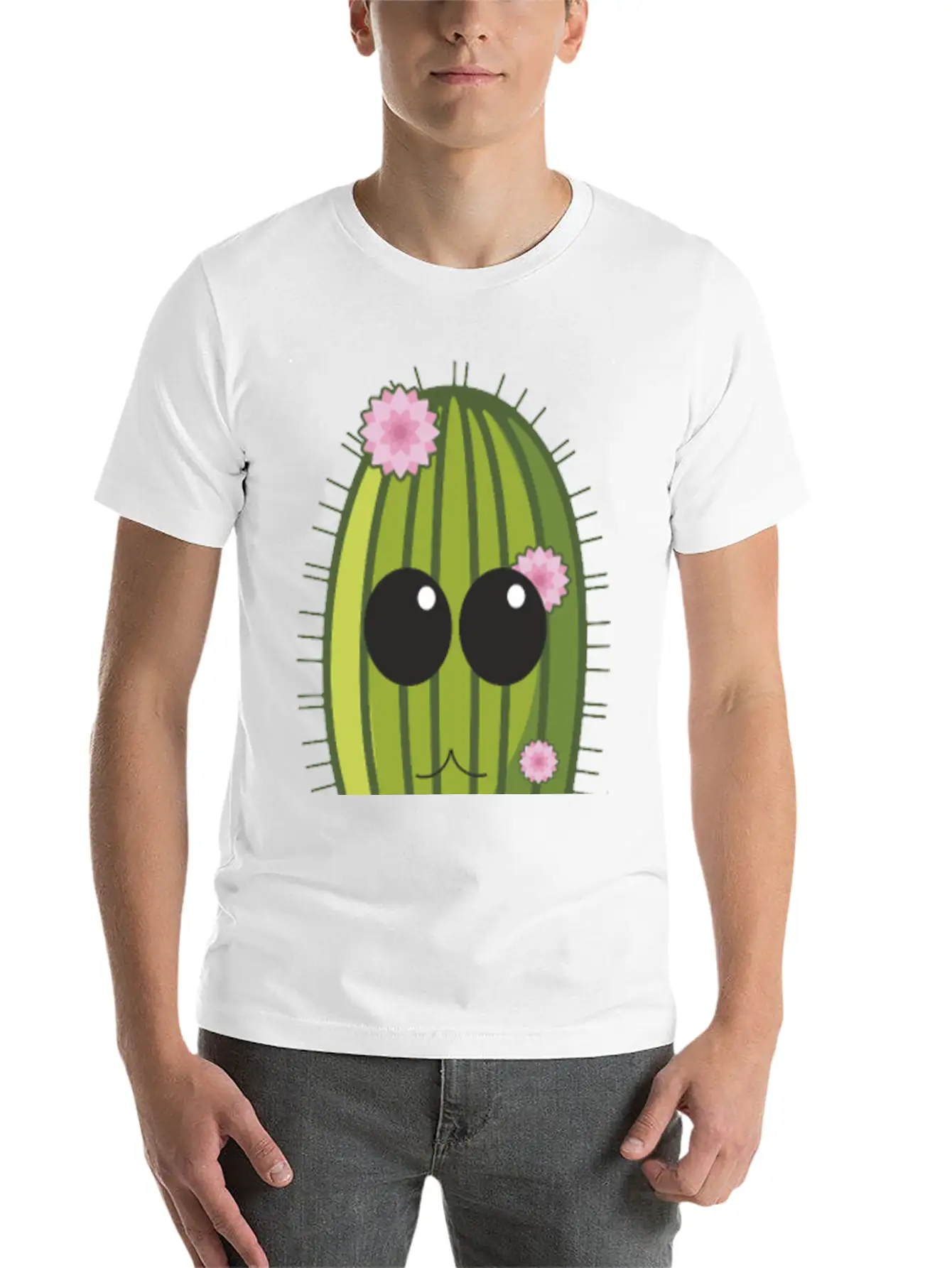 Cactus Essential Unisex Summer Tee – Soft Cotton Casual Fit